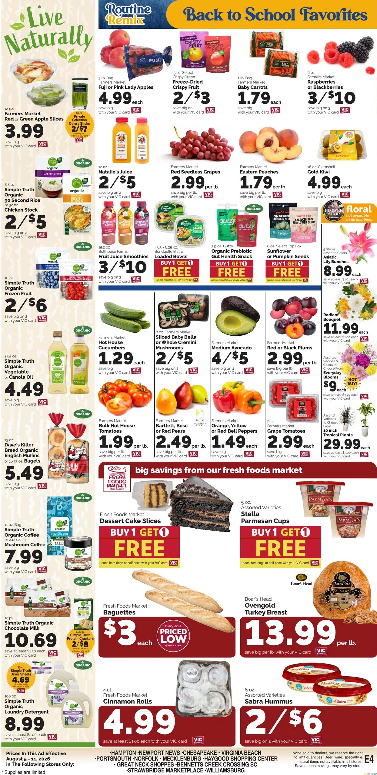Harris Teeter flyer page 11