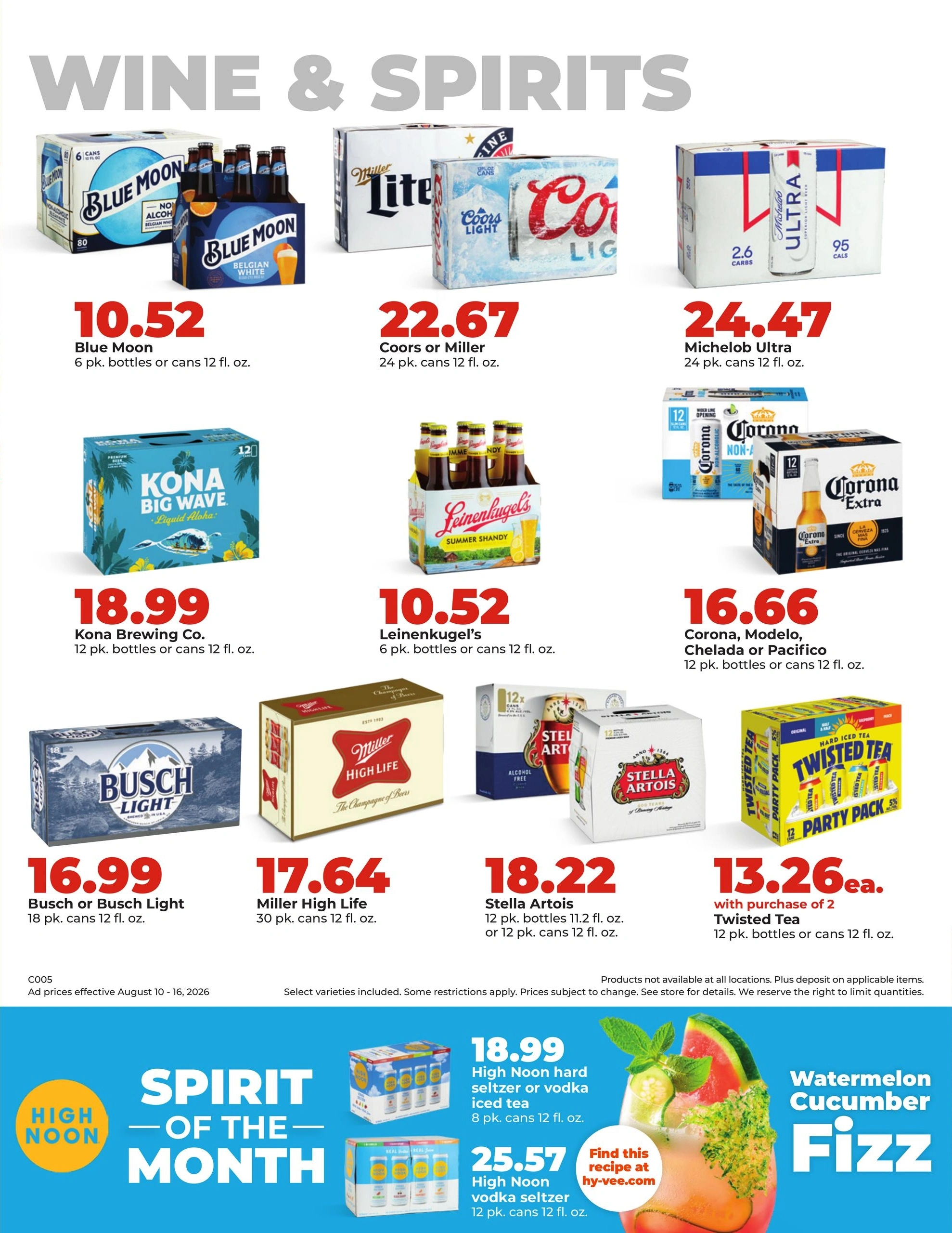 Hy-Vee flyer page 42