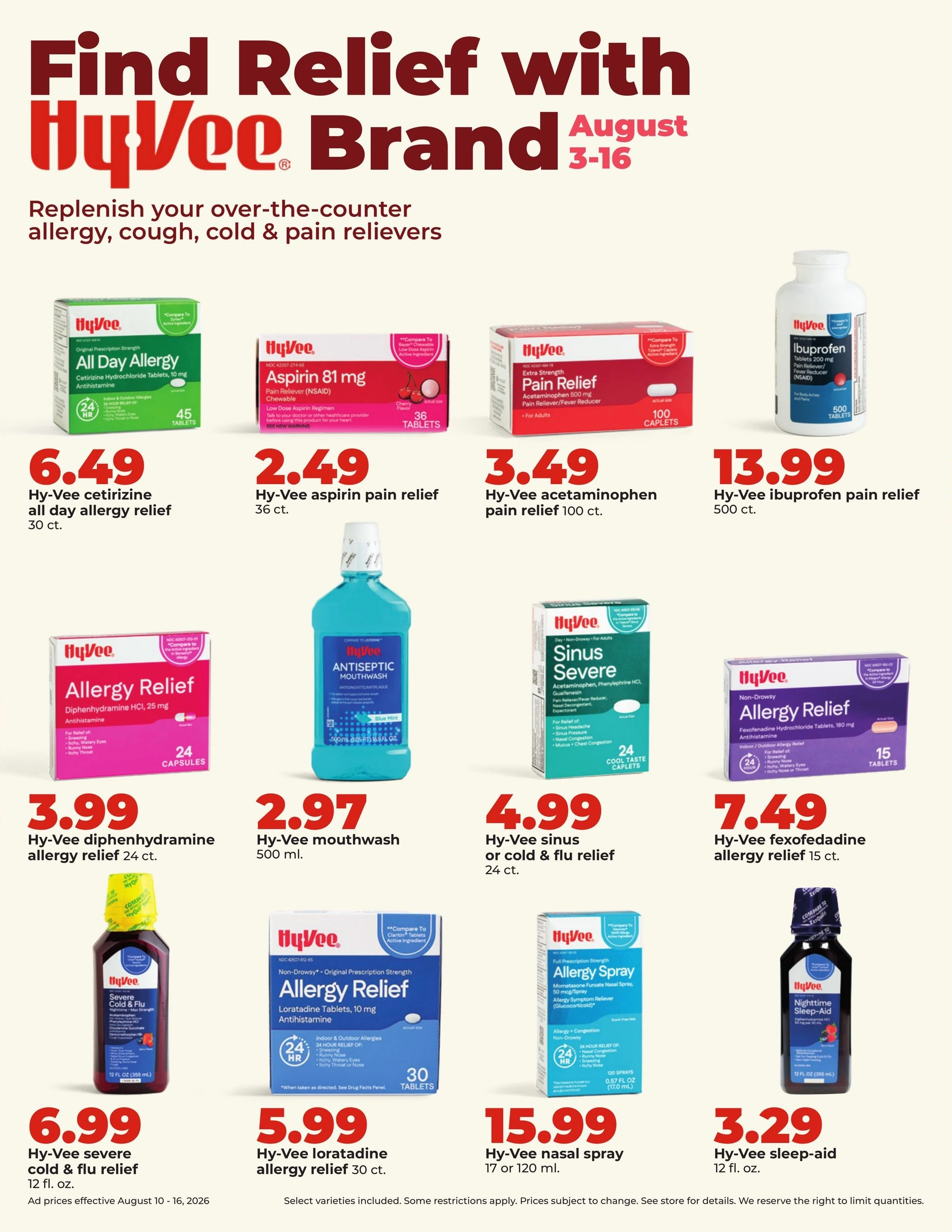 Hy-Vee flyer page 35