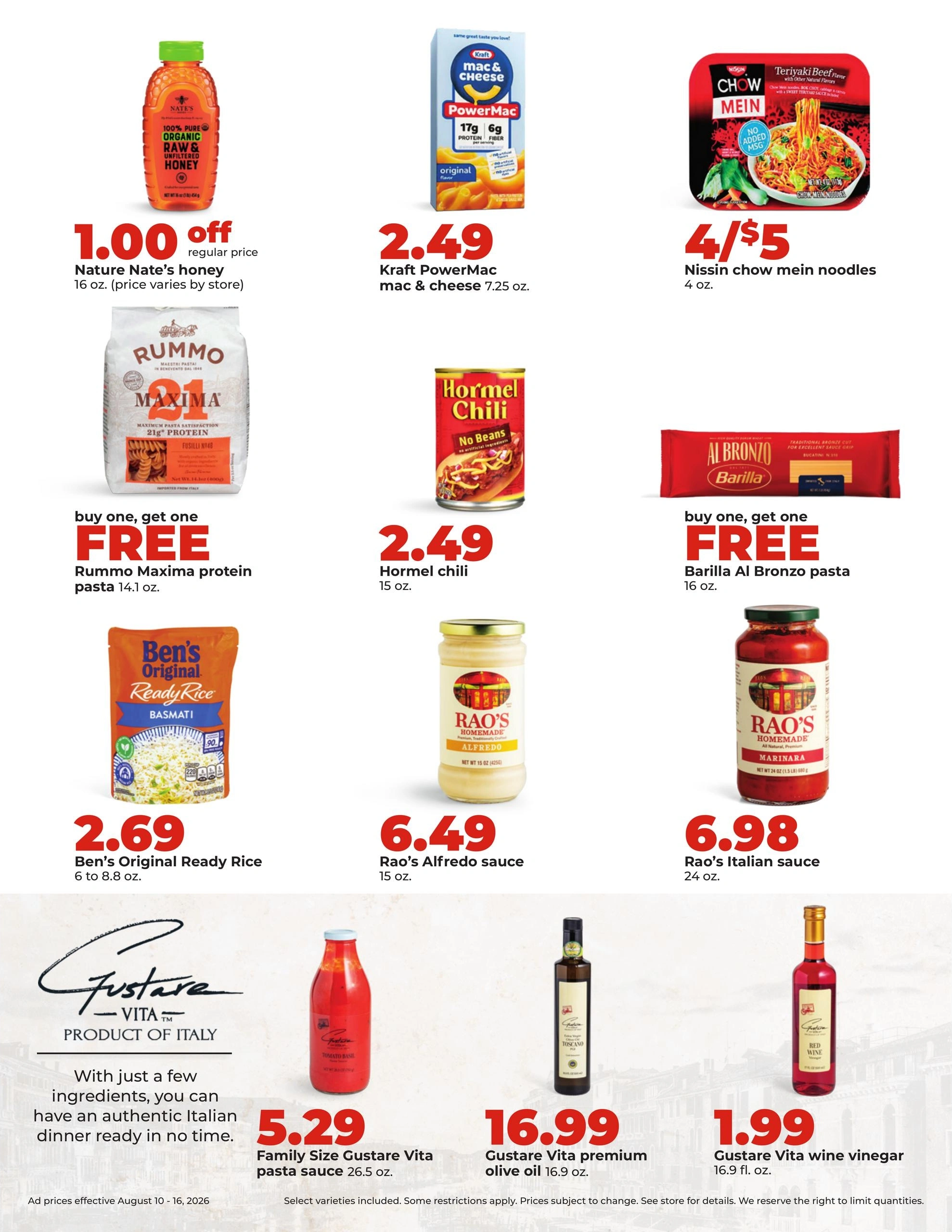 Hy-Vee flyer page 21