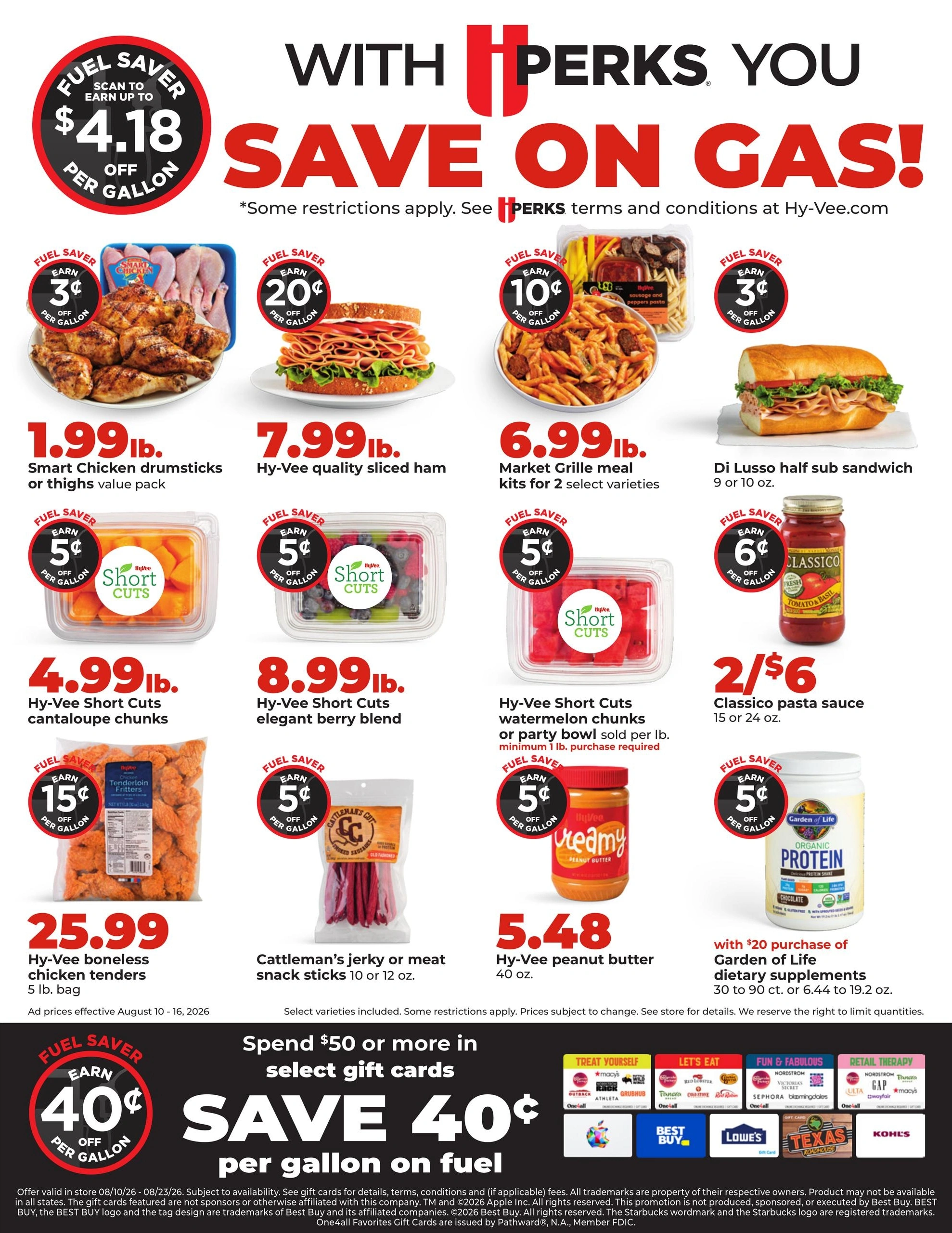 Hy-Vee flyer page 10
