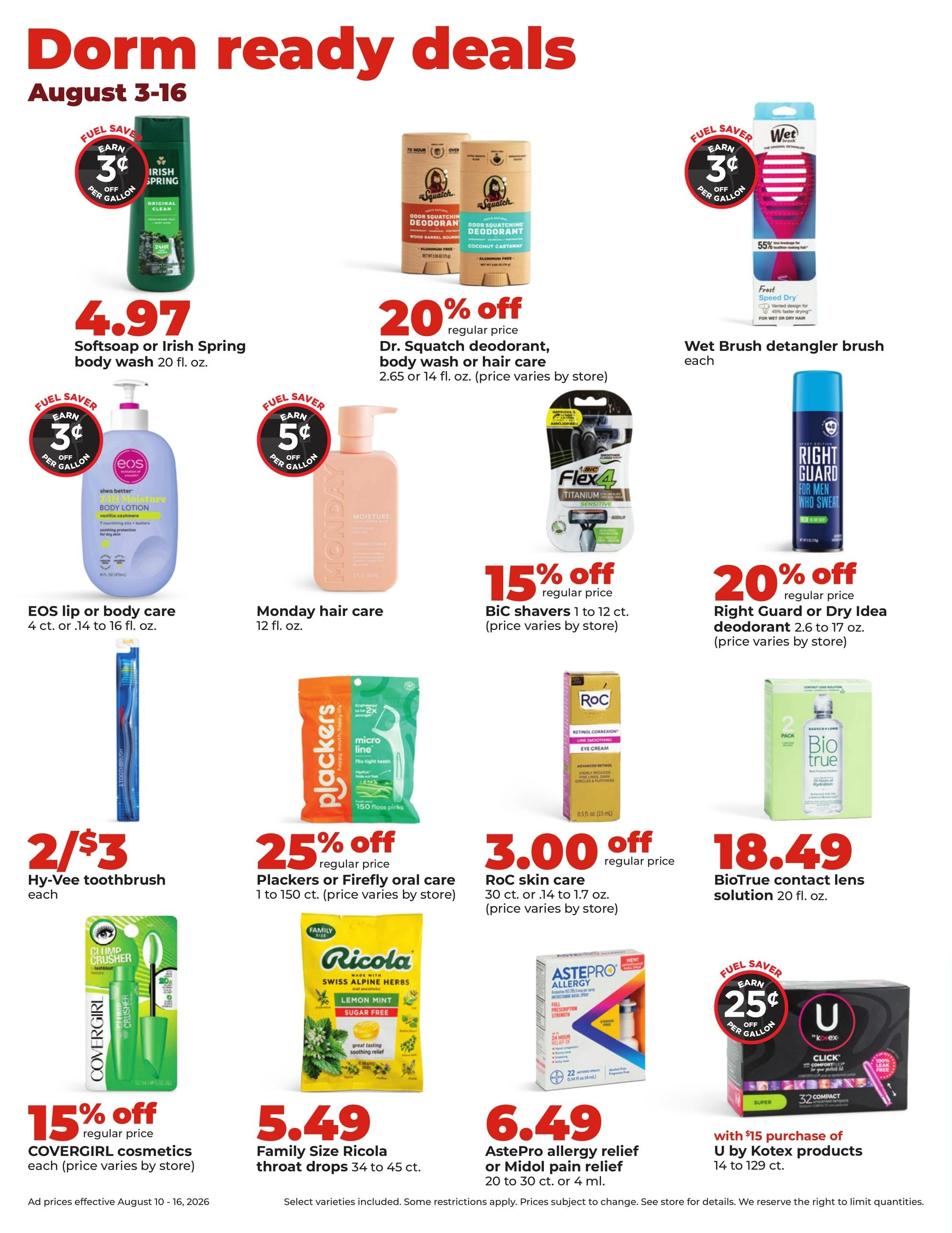 Hy-Vee flyer page 38
