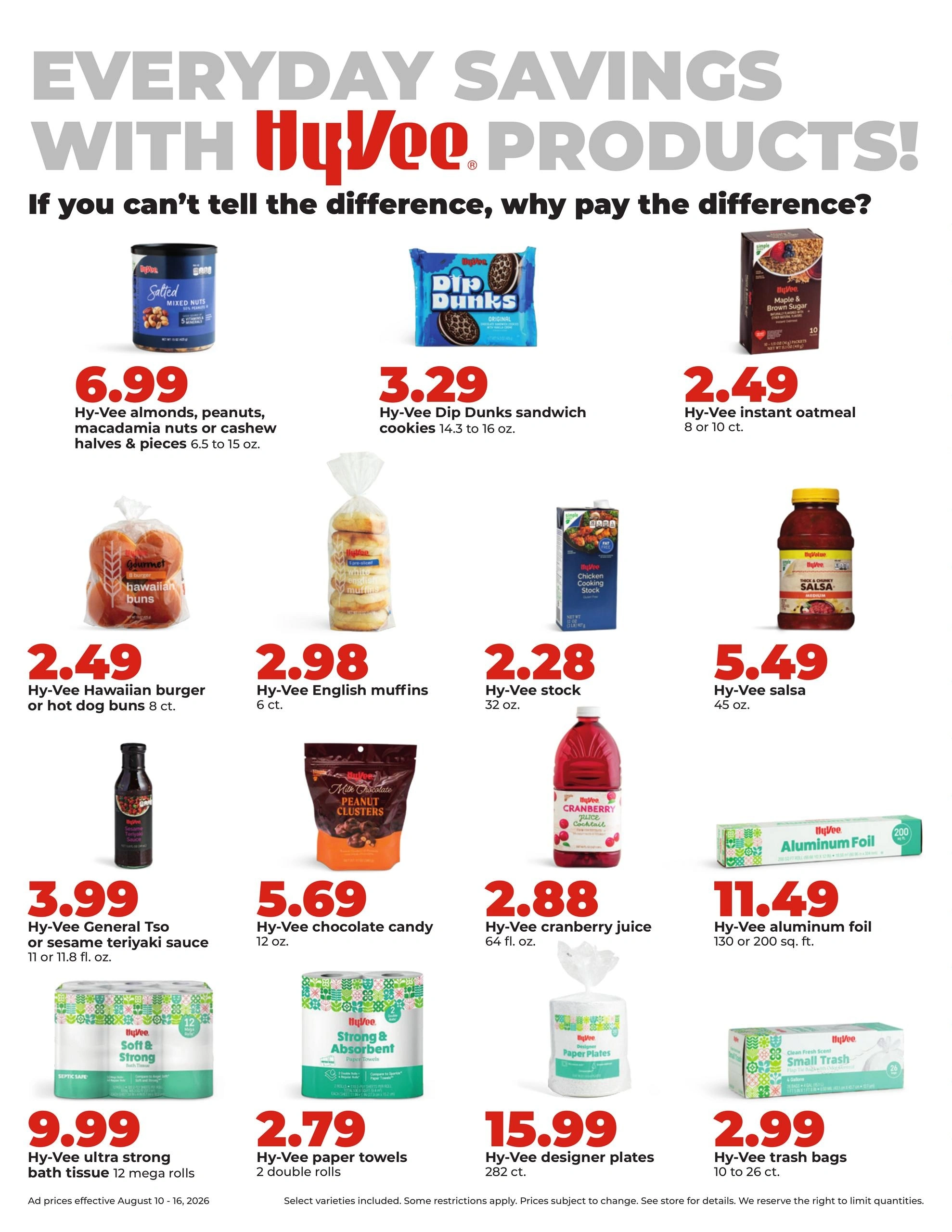Hy-Vee flyer page 17