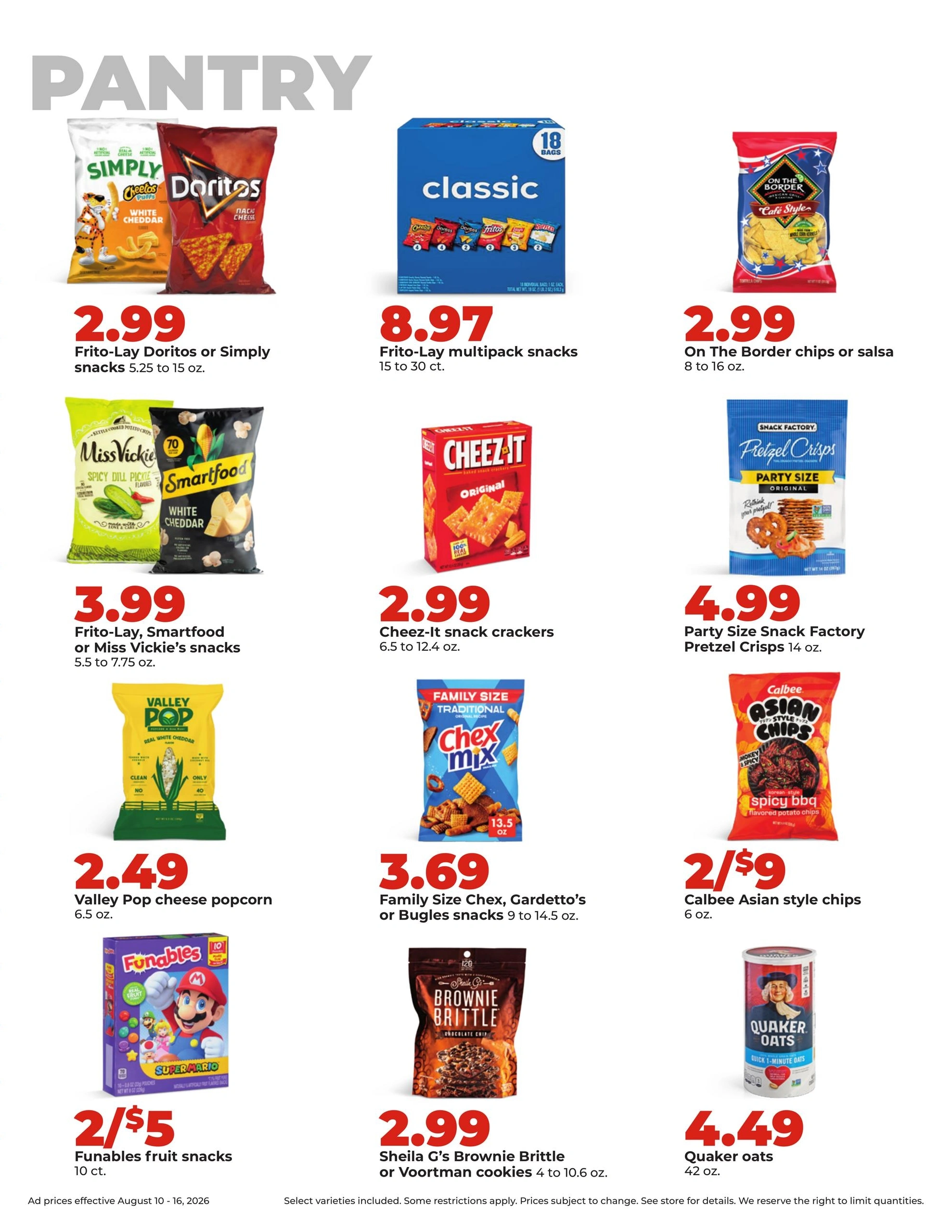 Hy-Vee flyer page 19