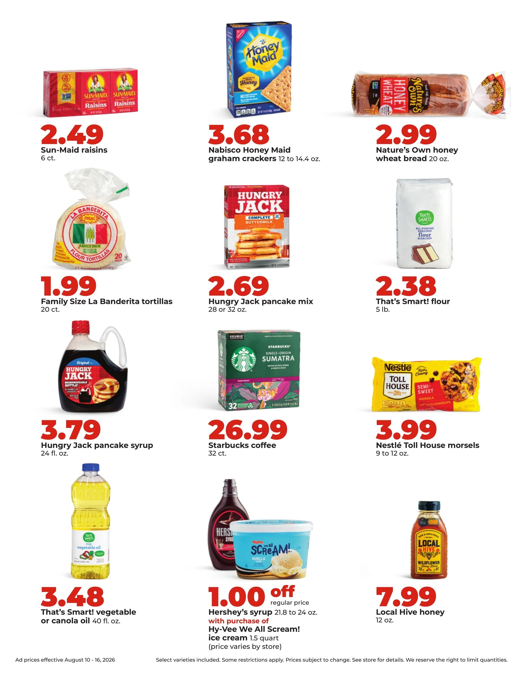 Hy-Vee flyer page 20