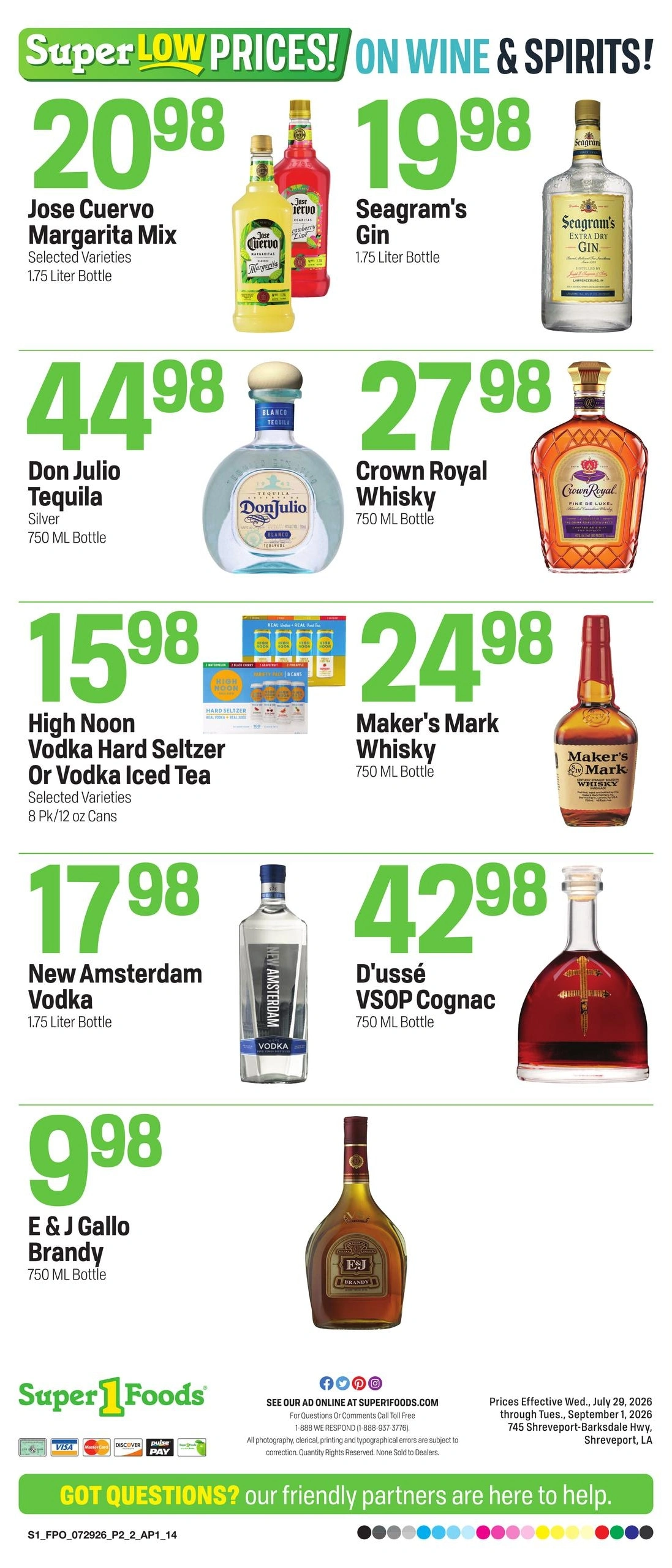 Super 1 Foods & Discount Pharmacy flyer page 2