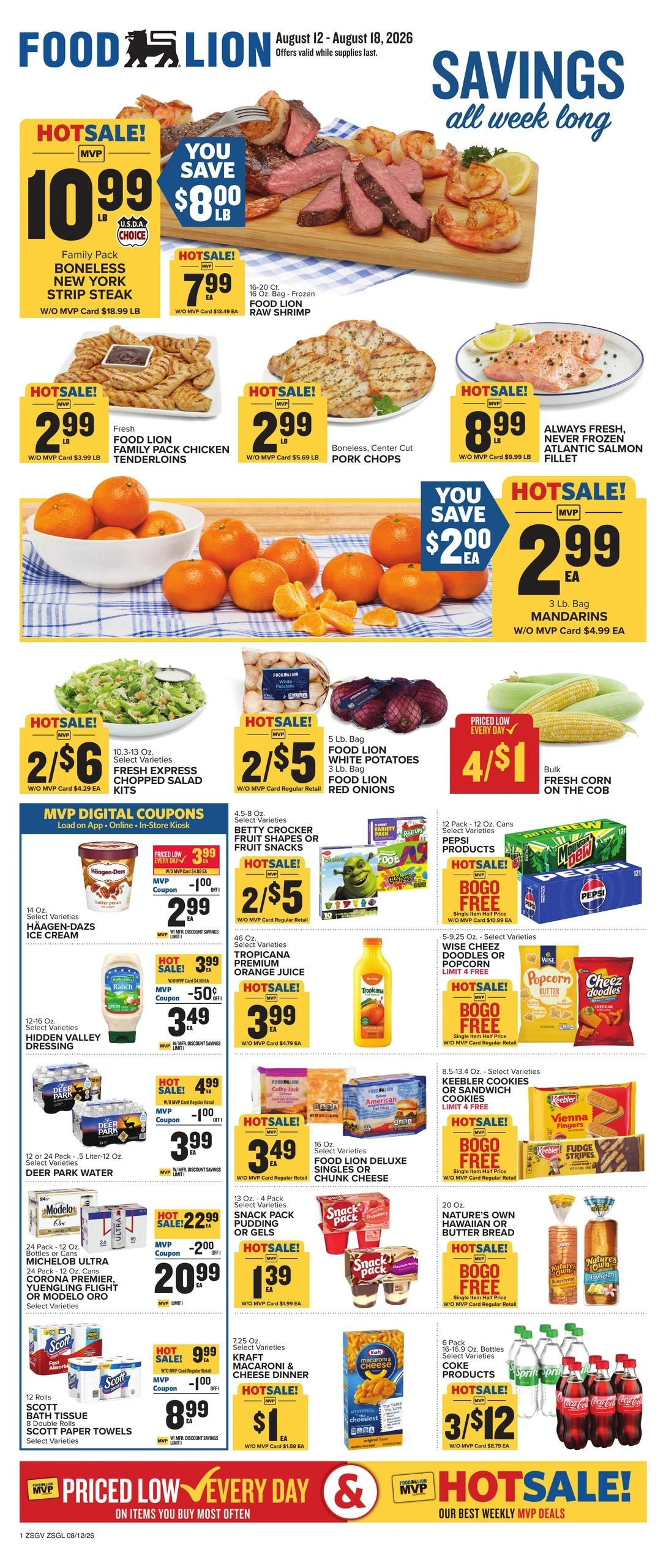 Food Lion flyer page 1