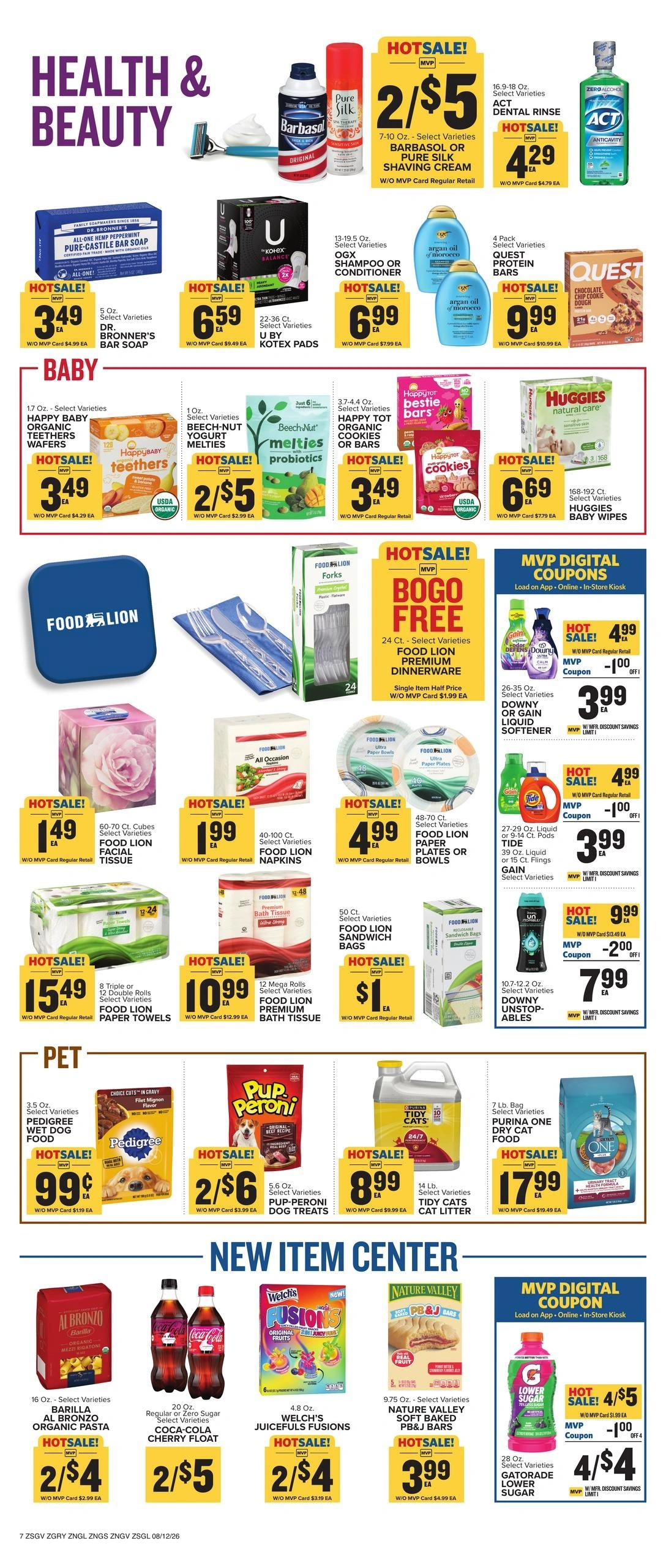Food Lion flyer page 15