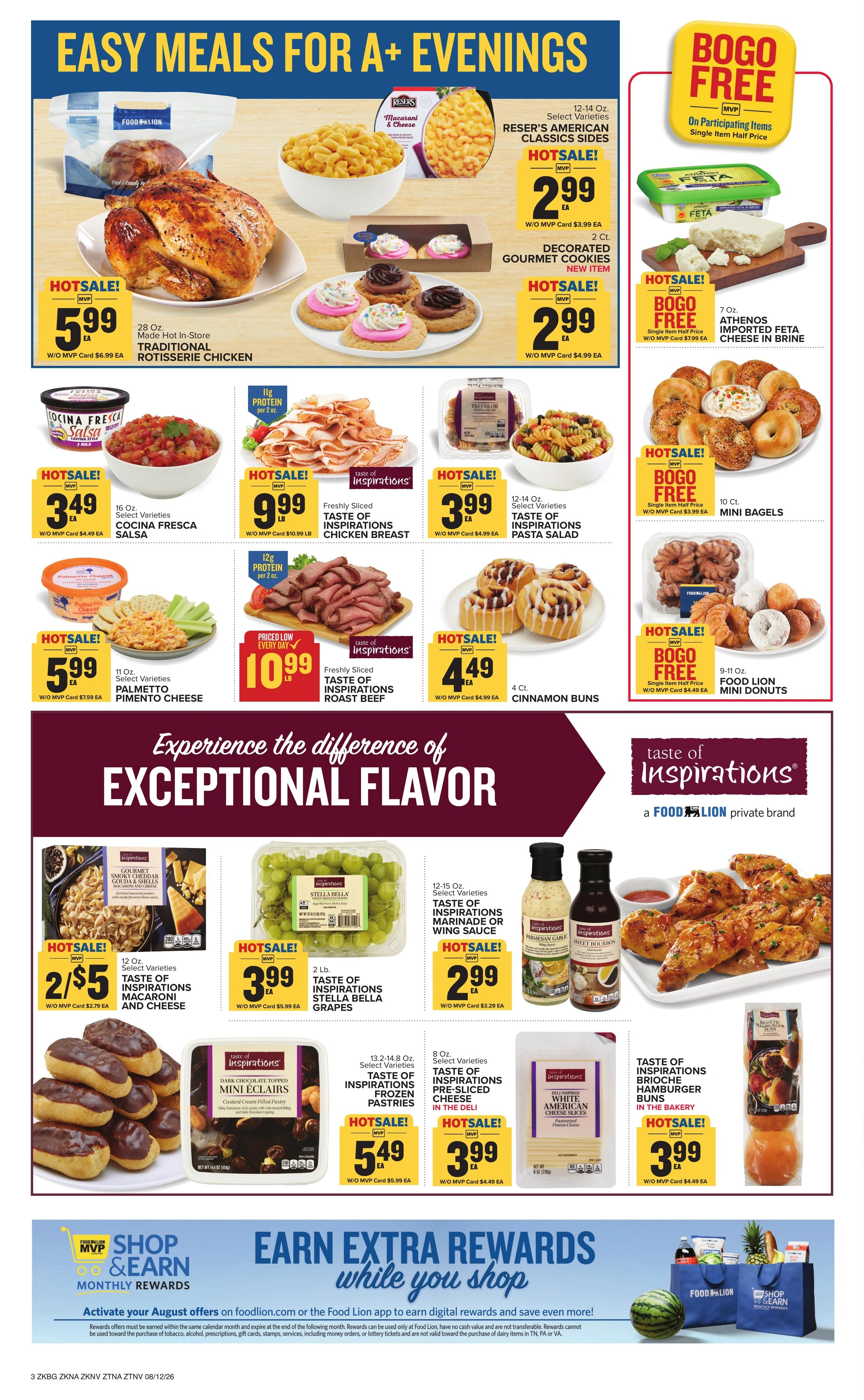 Food Lion flyer page 4