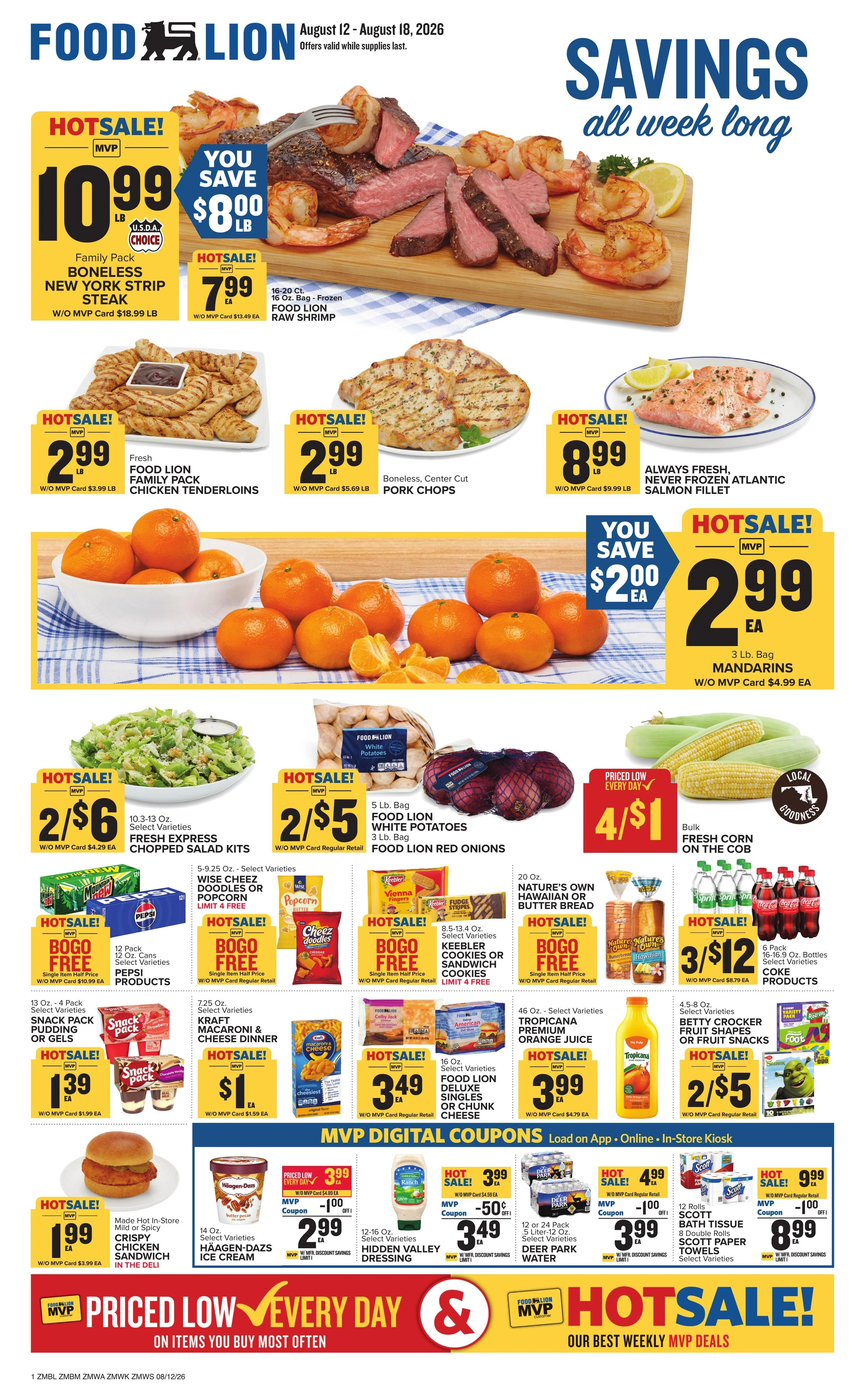 Food Lion flyer page 1