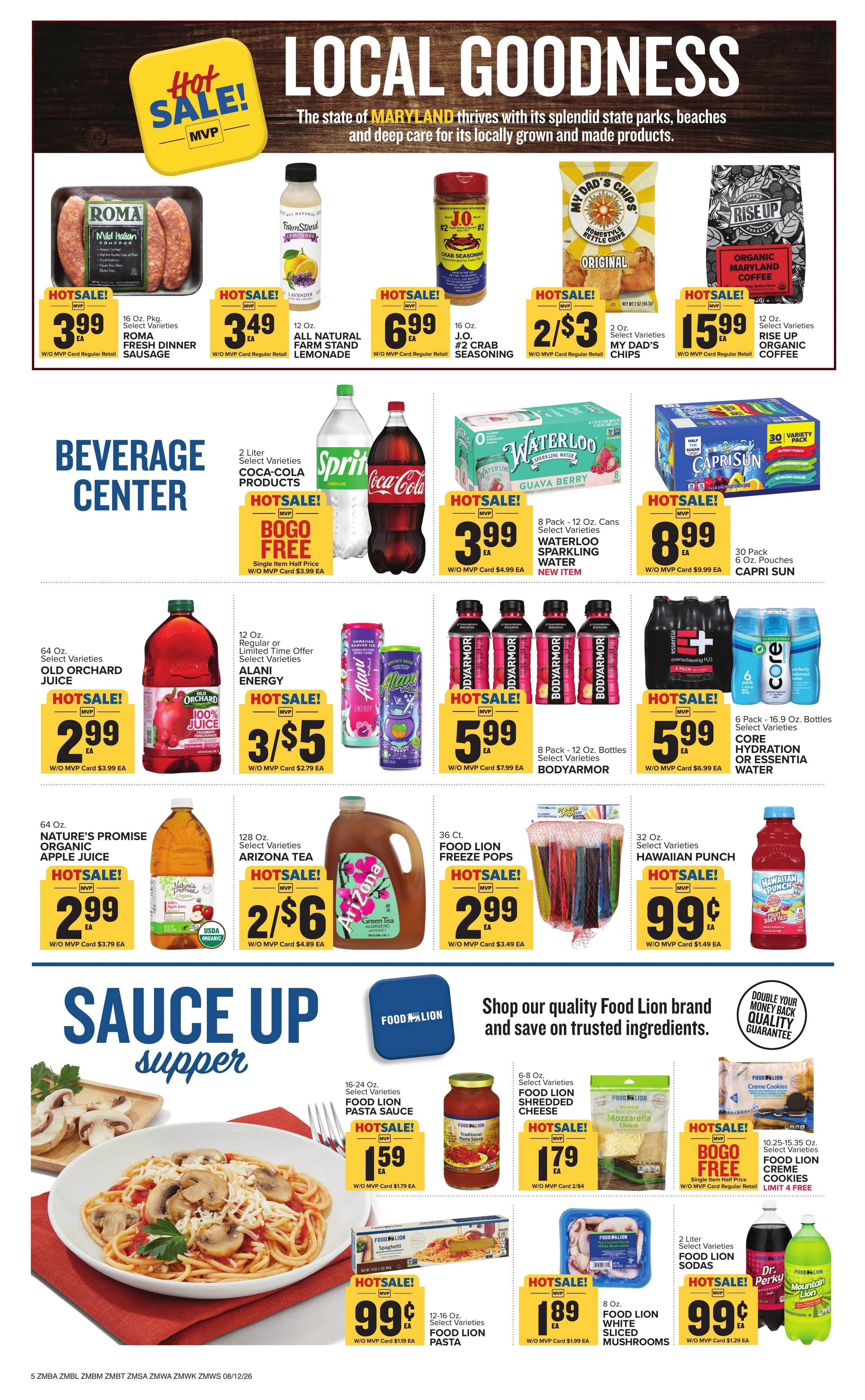 Food Lion flyer page 8