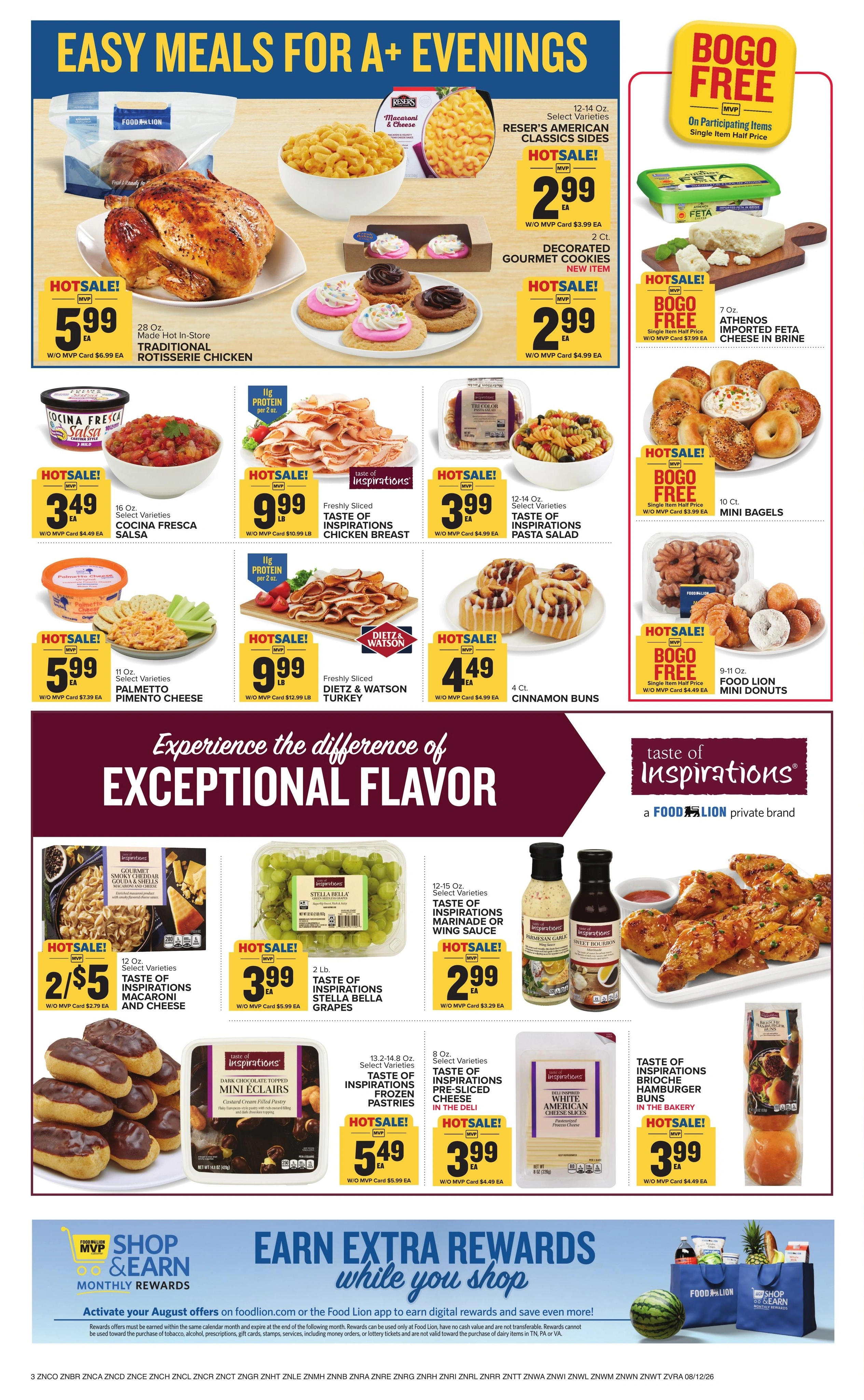 Food Lion flyer page 4