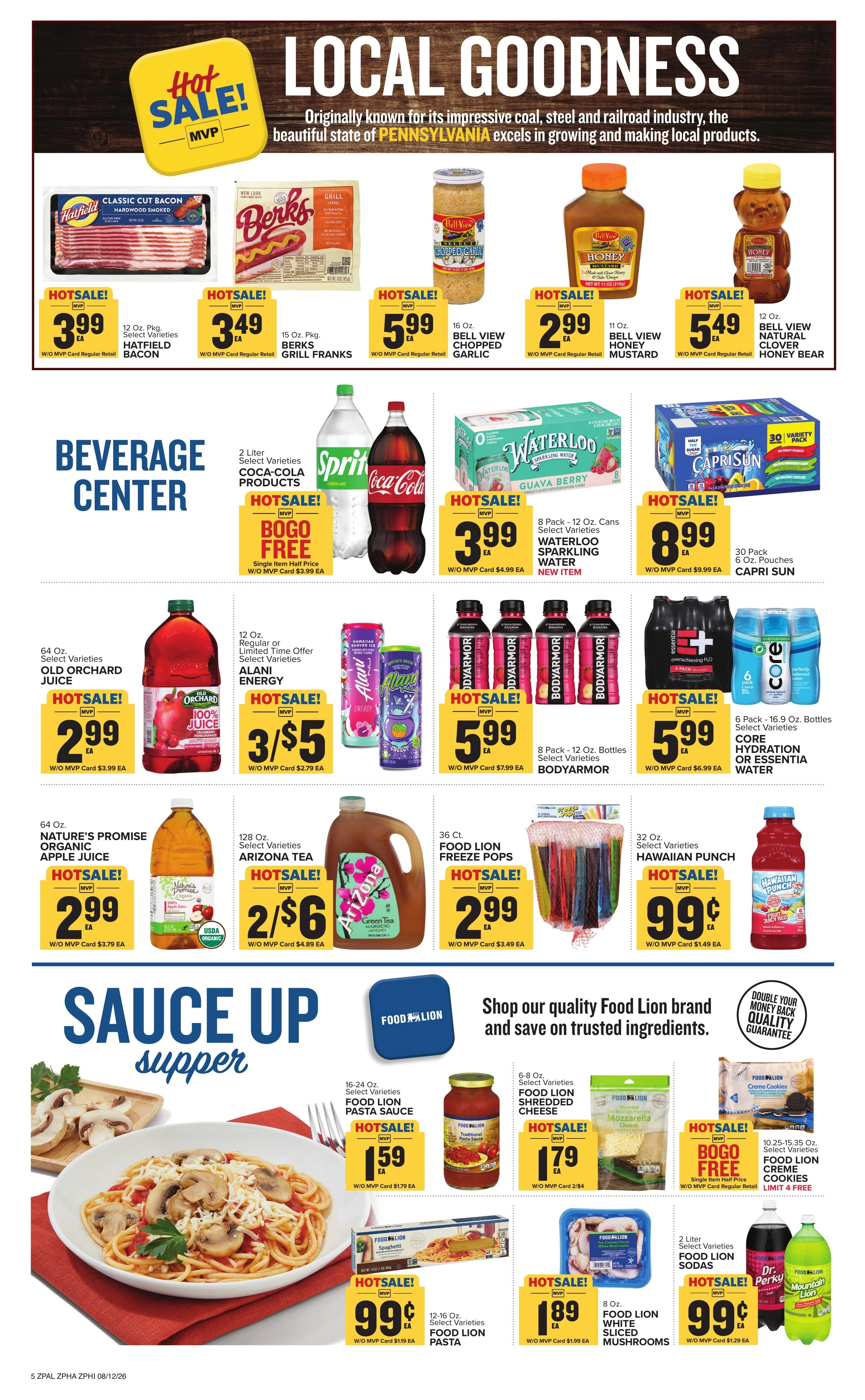Food Lion flyer page 8