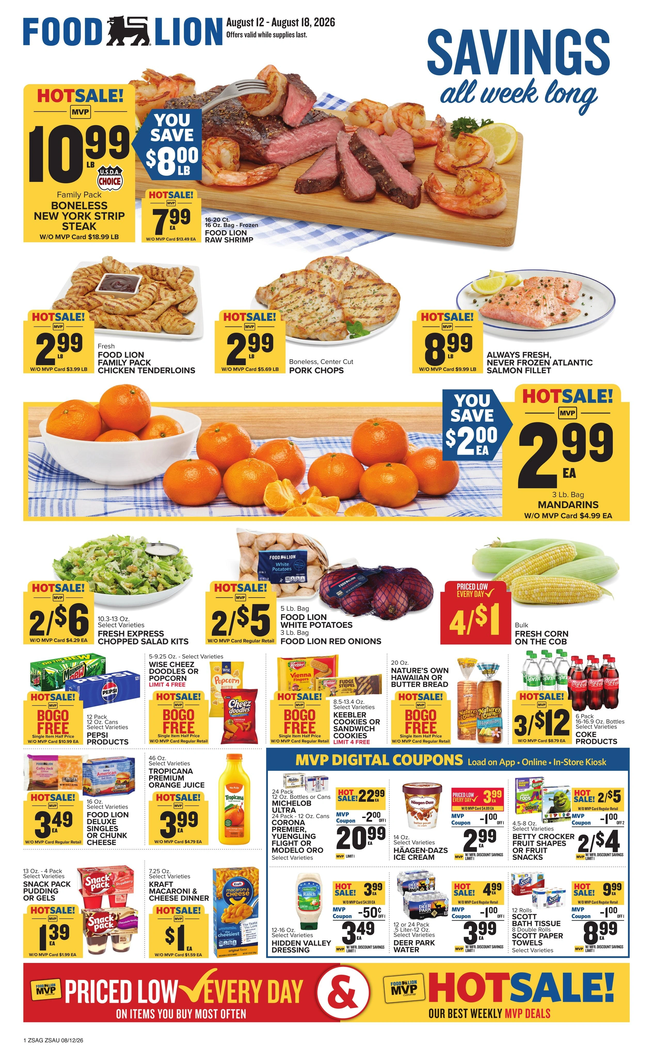 Food Lion flyer page 1
