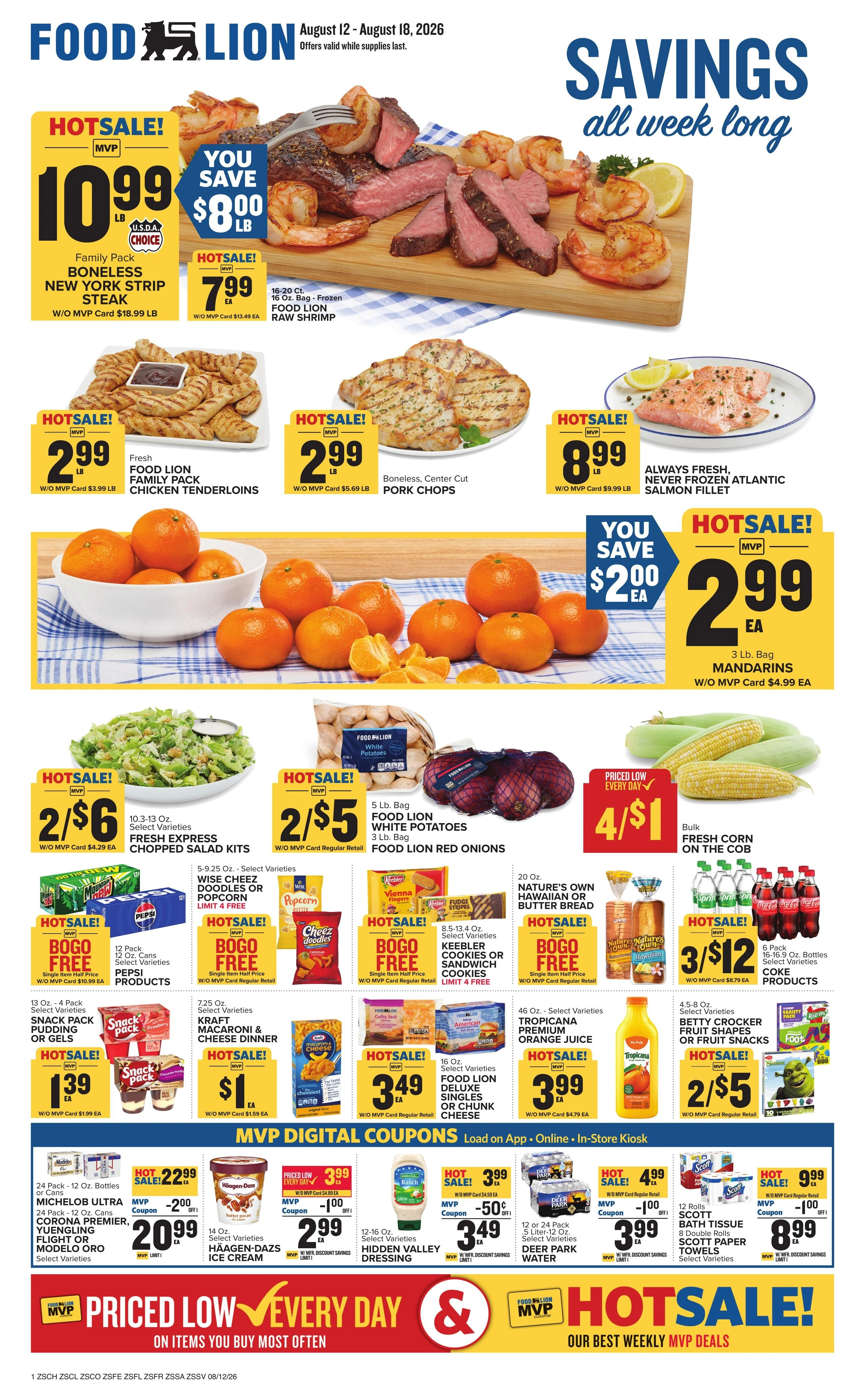 Food Lion flyer page 1