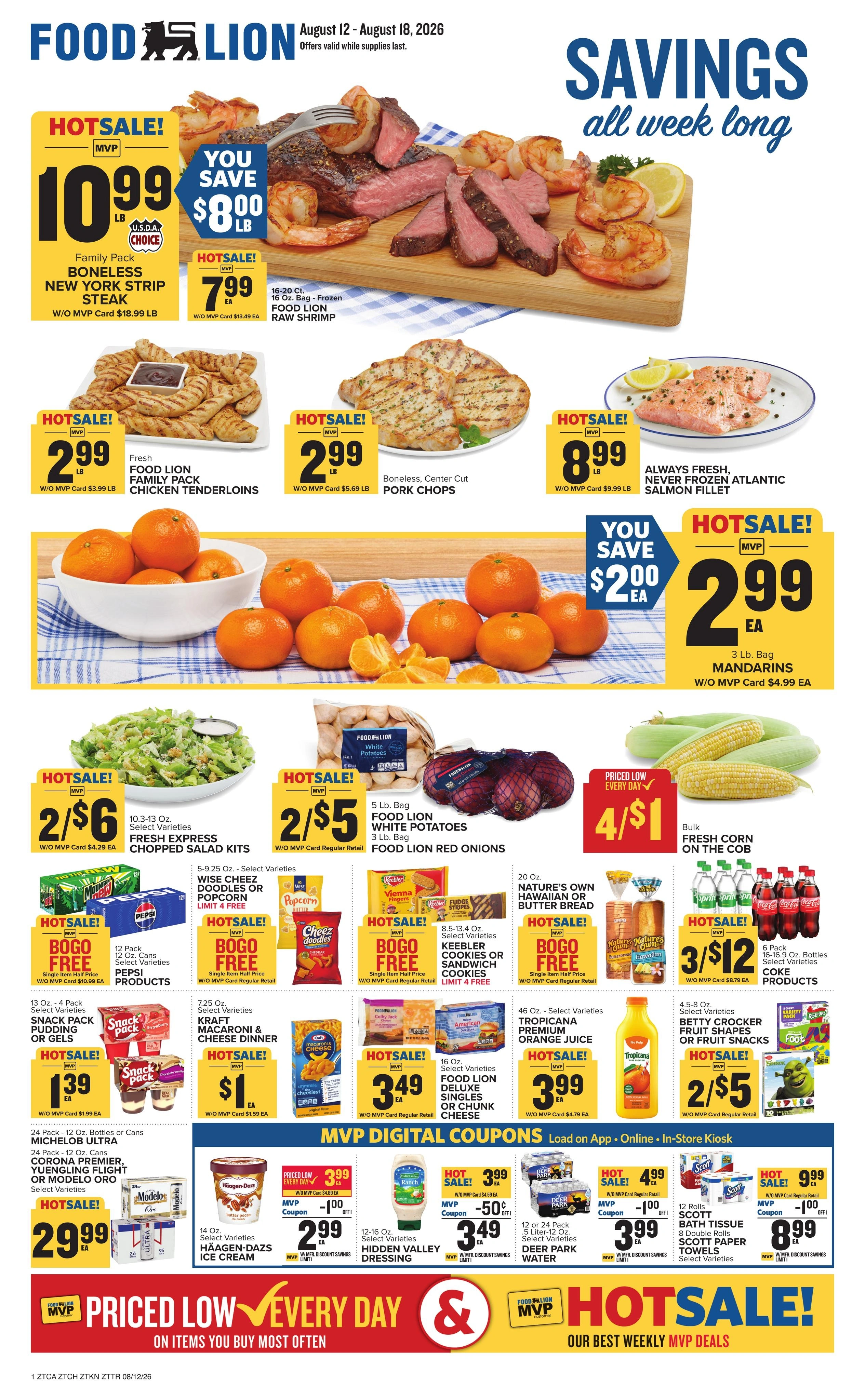 Food Lion flyer page 1