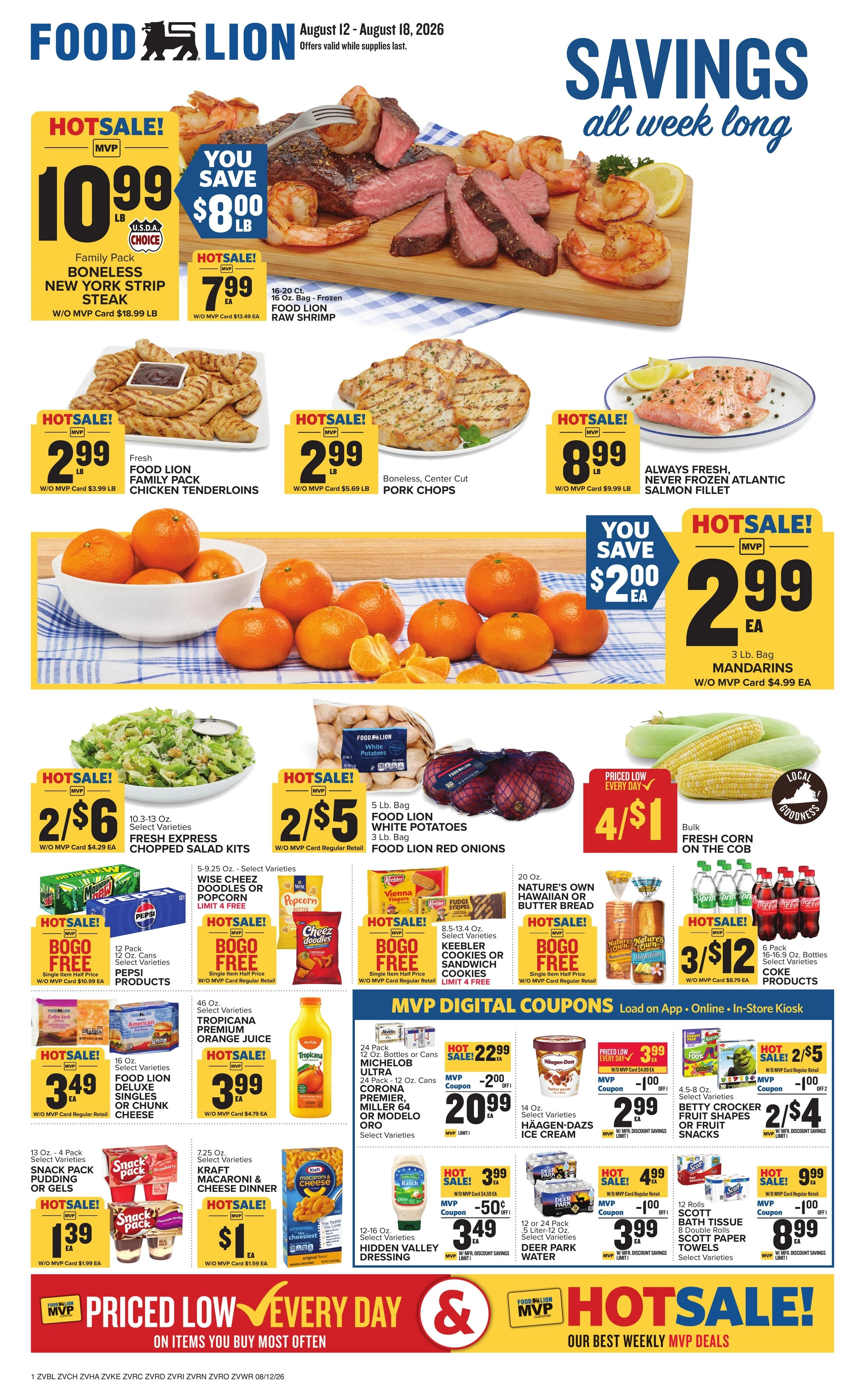 Food Lion flyer page 1