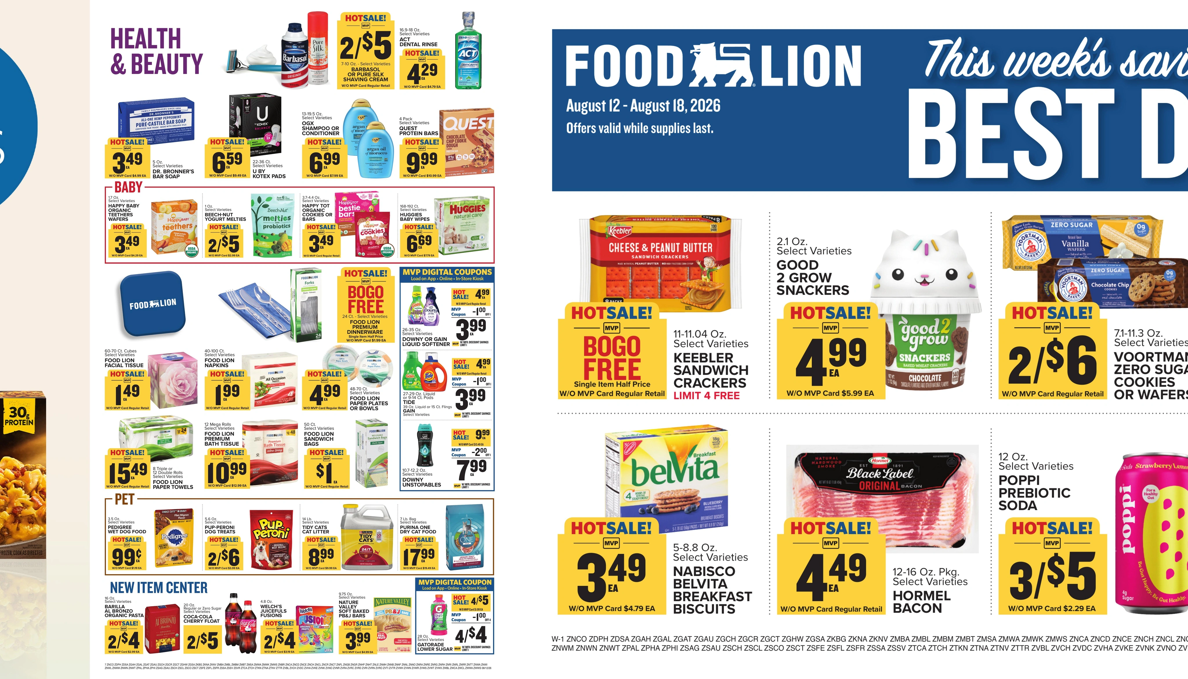 Food Lion flyer page 14