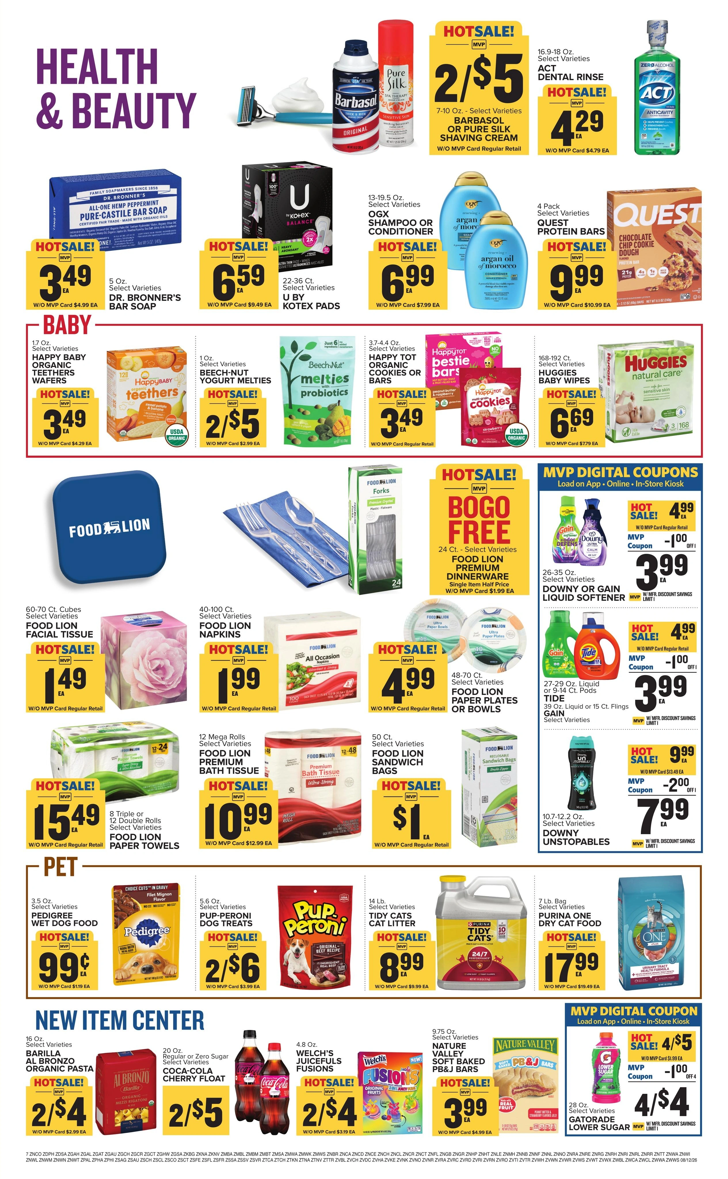 Food Lion flyer page 13