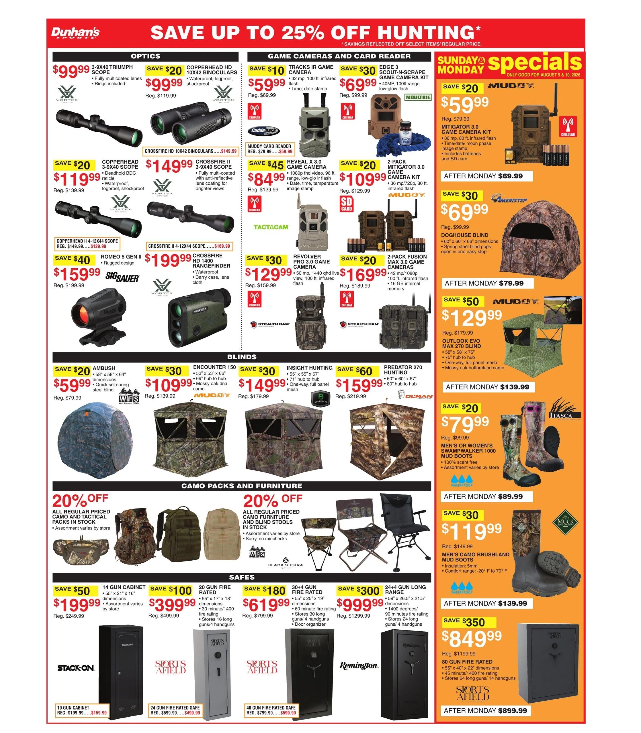 Dunham's Sports flyer page 7