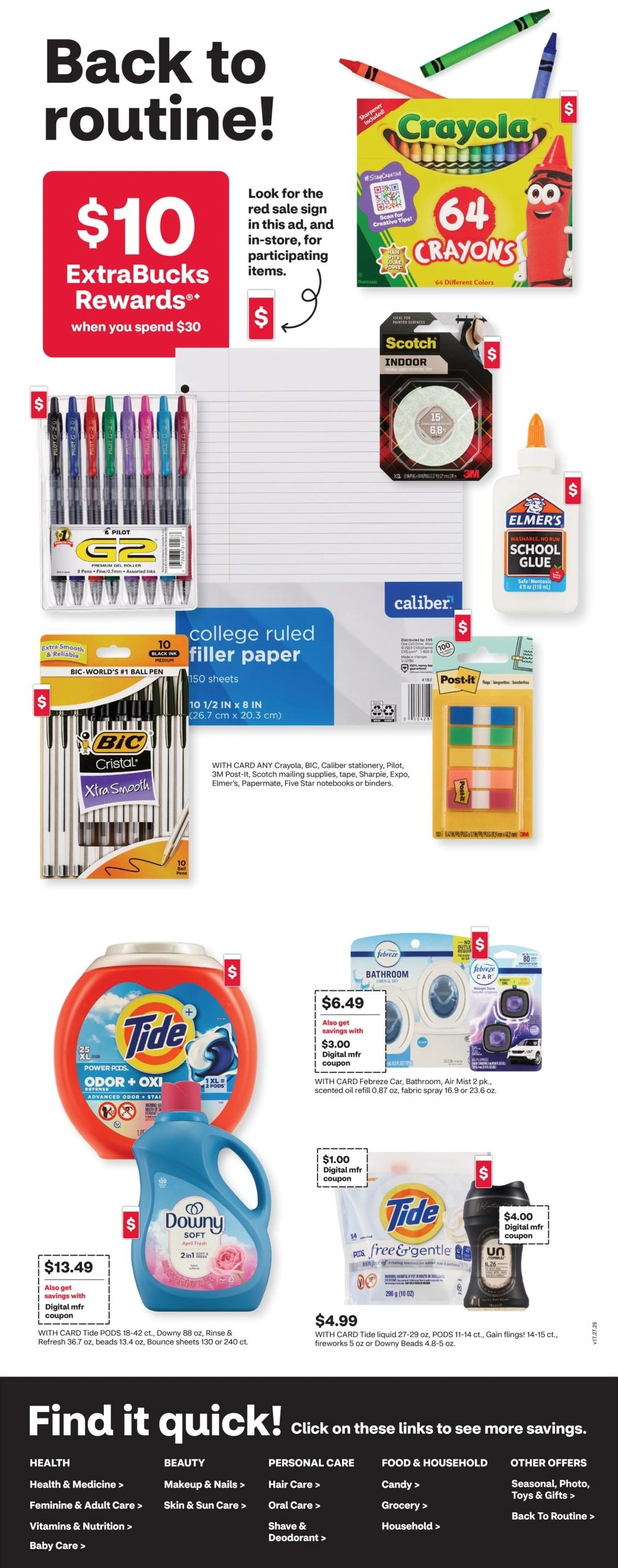 CVS Pharmacy flyer page 4