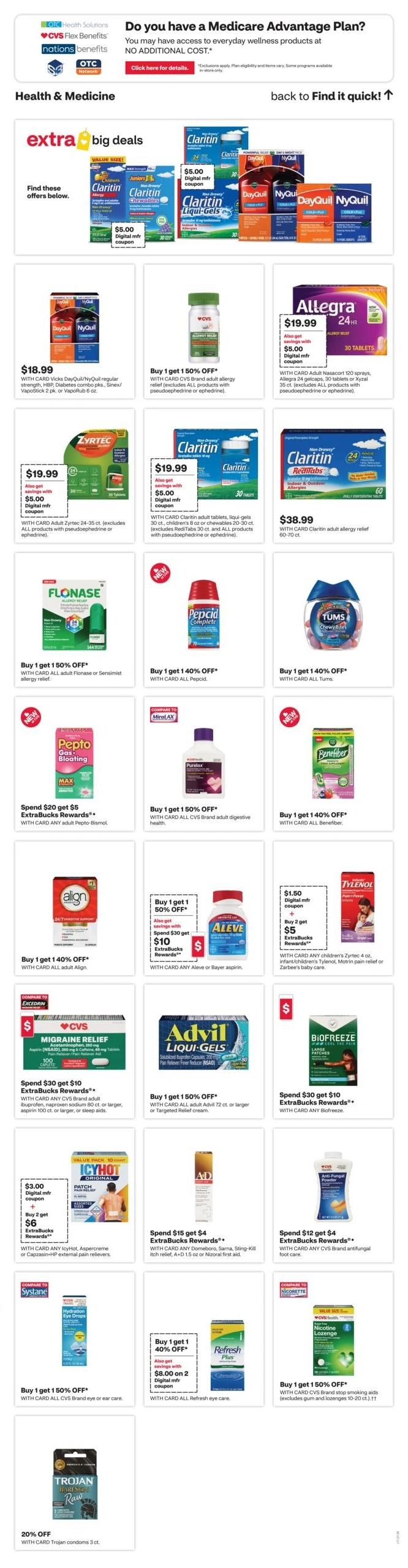 CVS Pharmacy flyer page 7