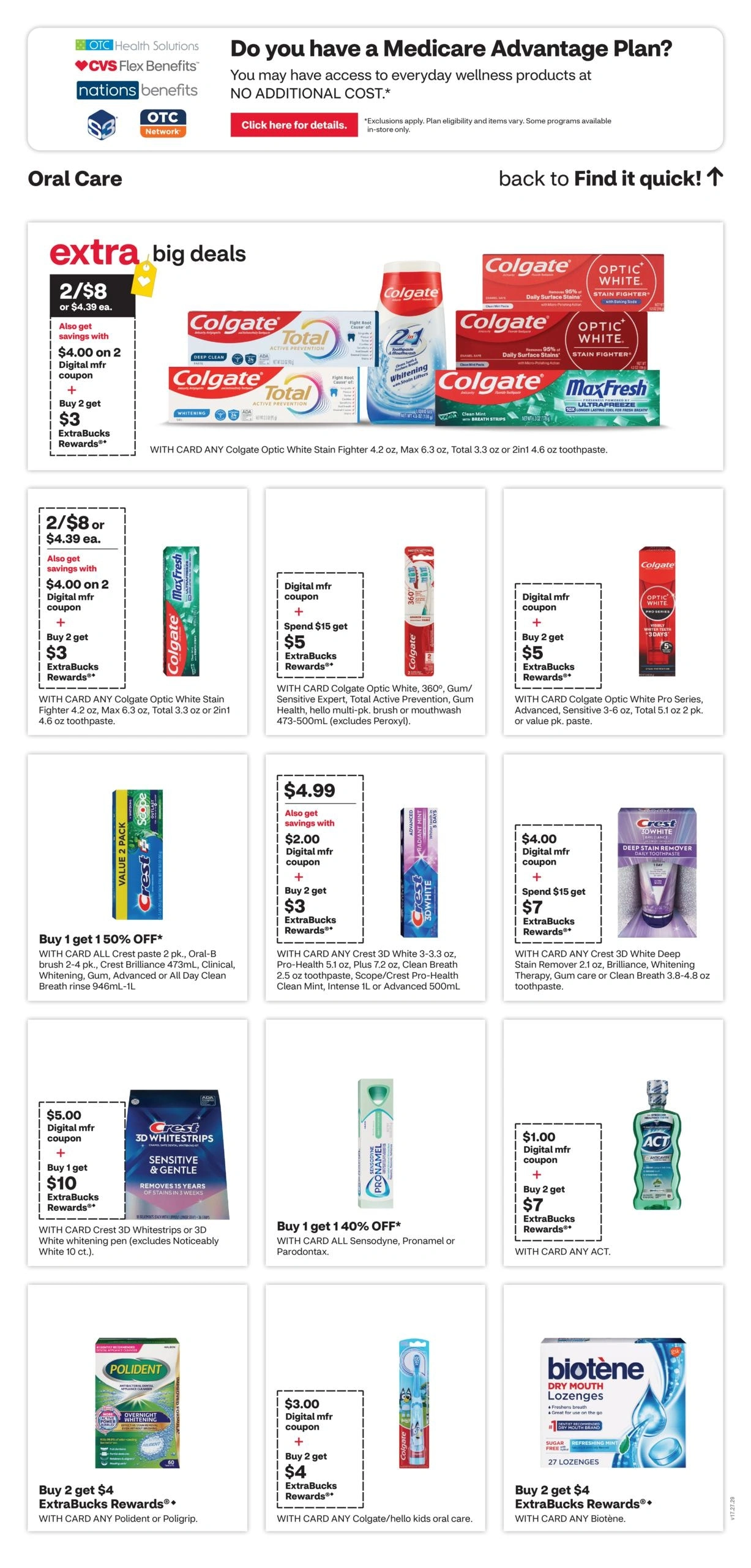 CVS Pharmacy flyer page 14