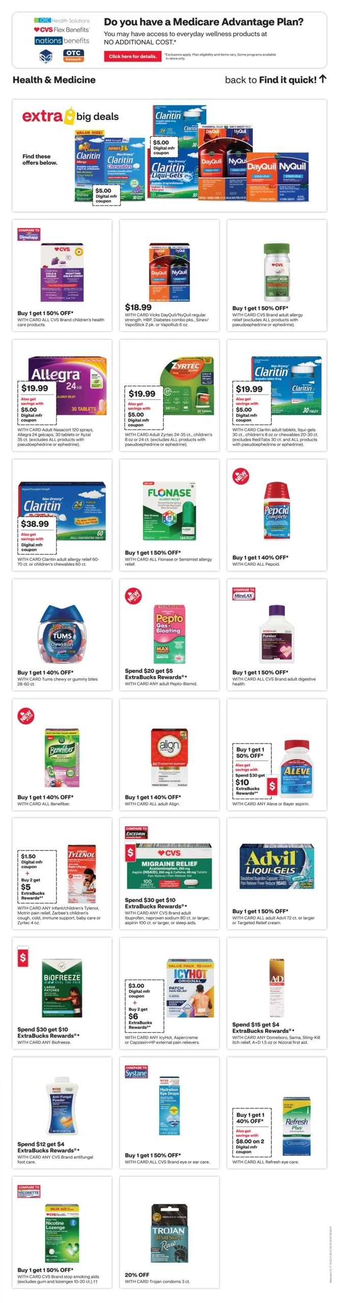 CVS Pharmacy flyer page 7