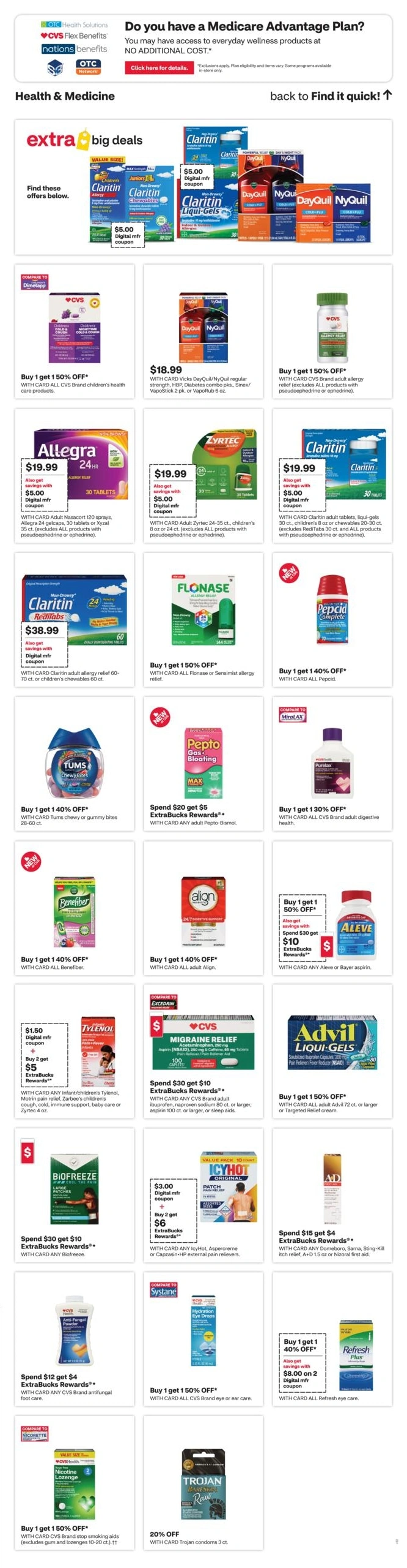 CVS Pharmacy flyer page 7