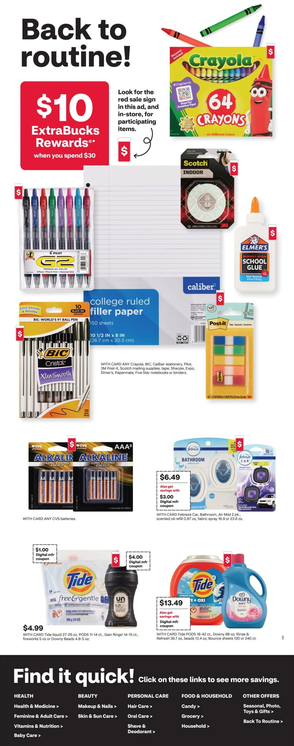 CVS Pharmacy flyer page 4