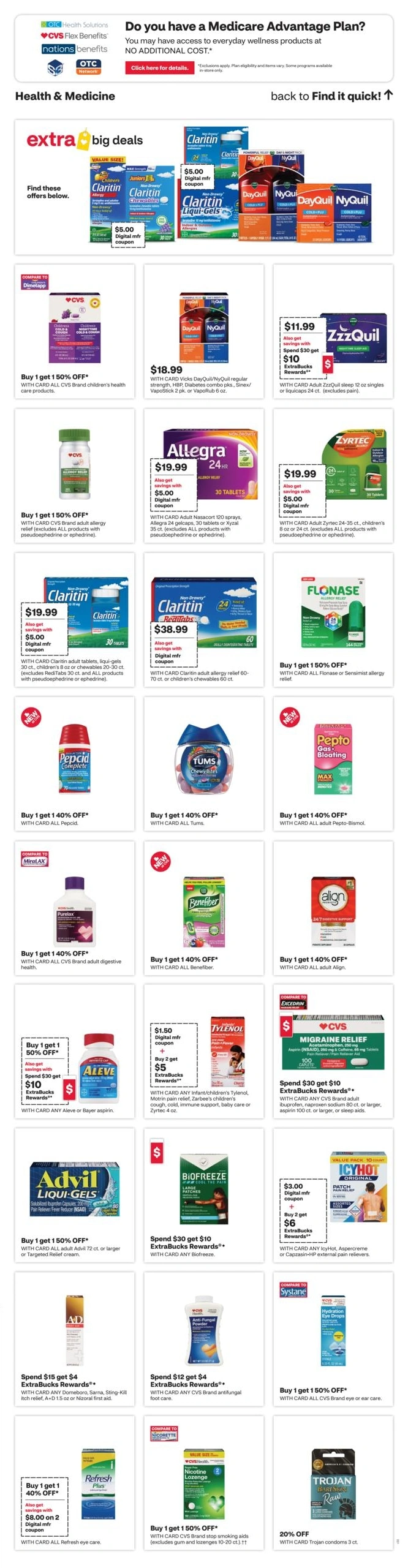 CVS Pharmacy flyer page 7