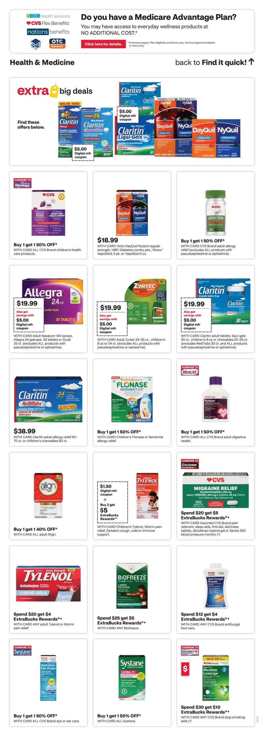 CVS Pharmacy flyer page 5