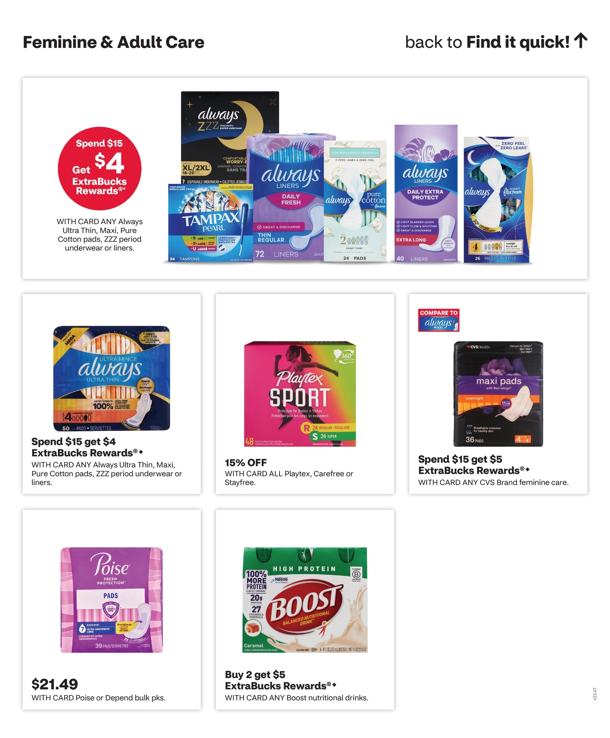 CVS Pharmacy flyer page 6