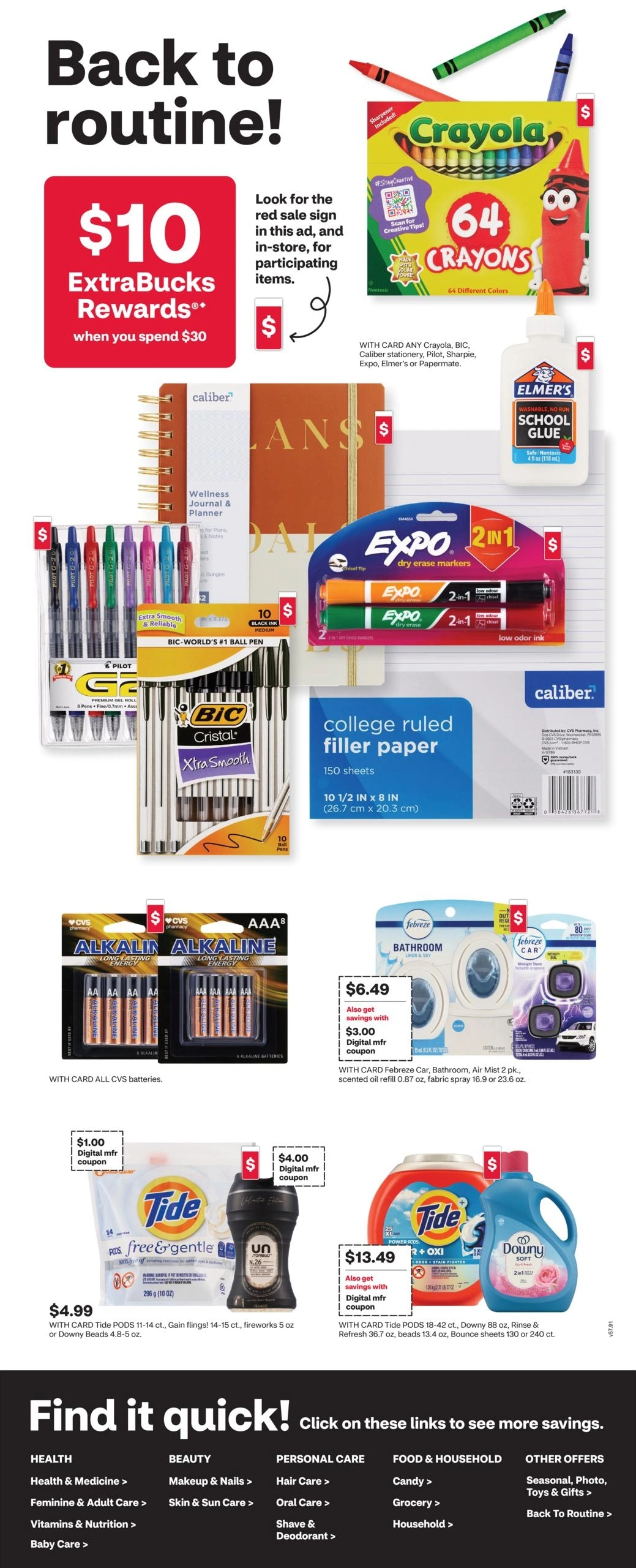 CVS Pharmacy flyer page 4