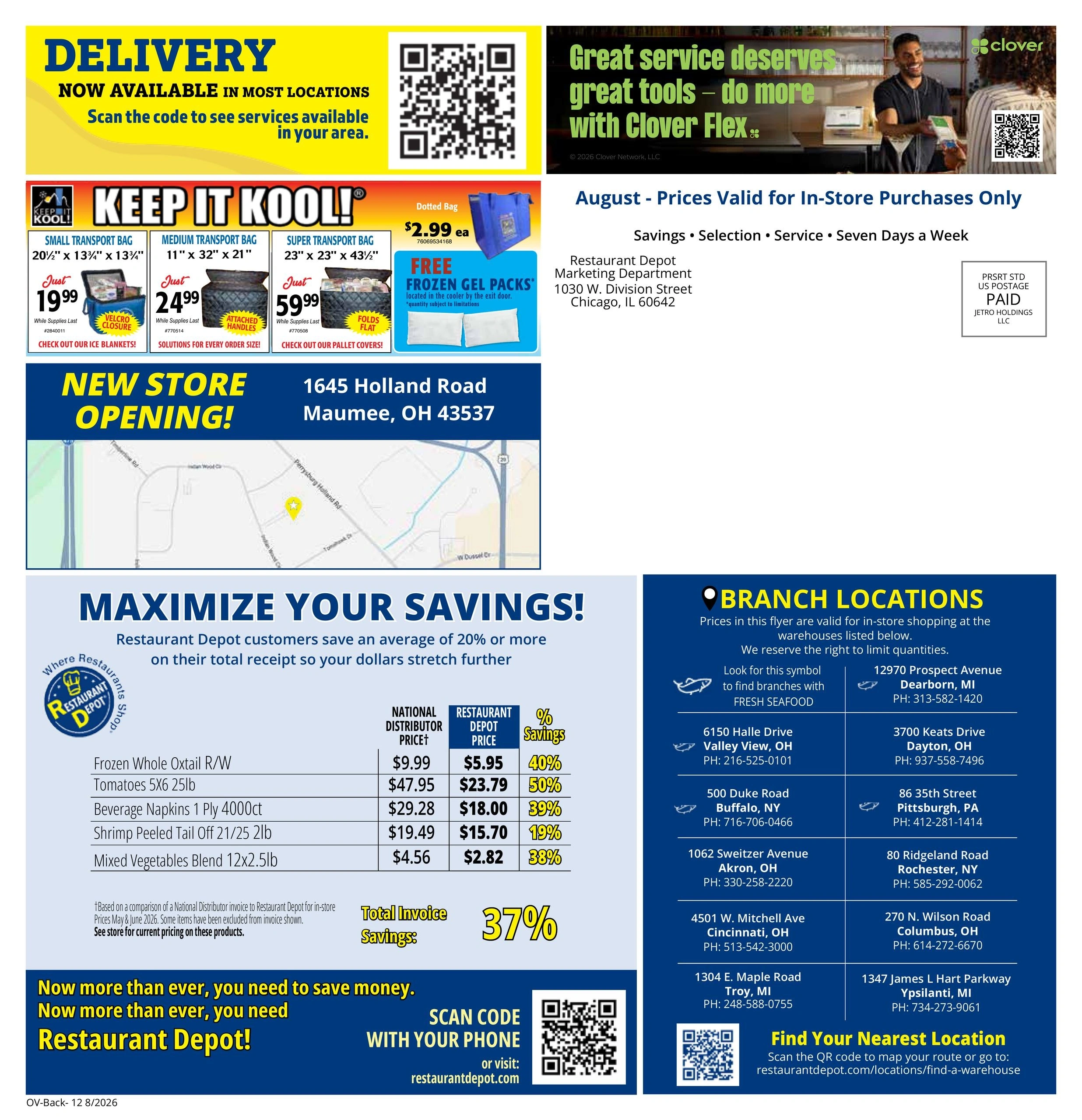 Restaurant Depot flyer page 12