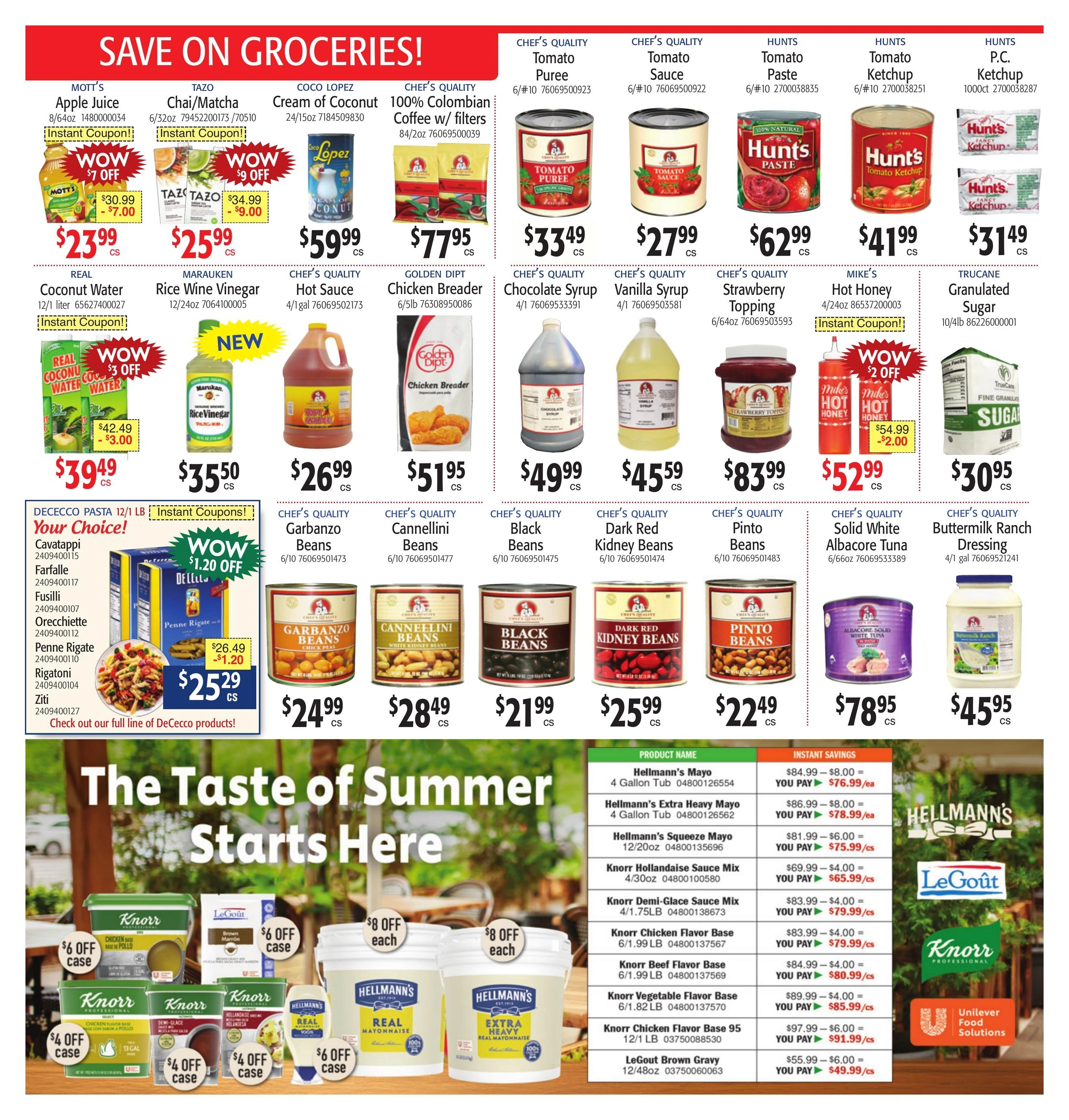 Restaurant Depot flyer page 4