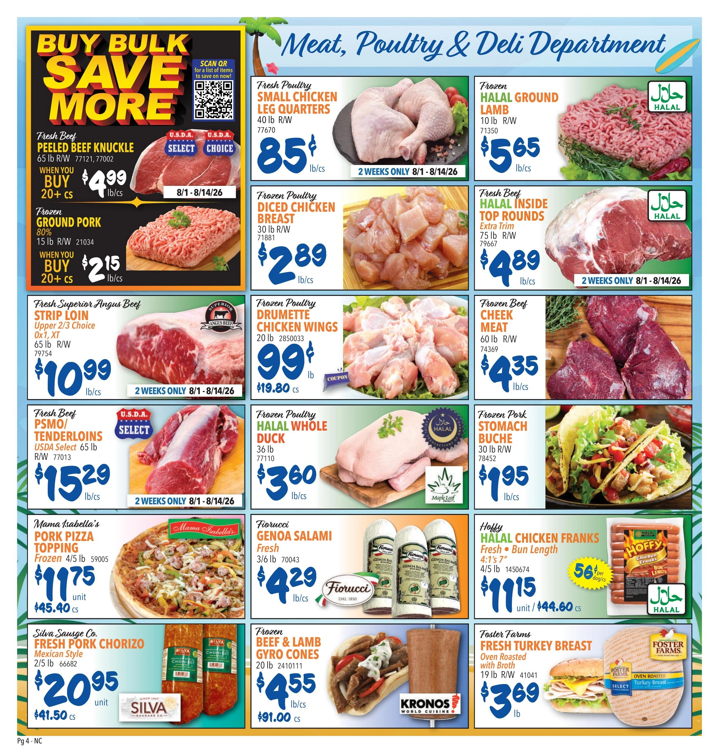 Restaurant Depot flyer page 4