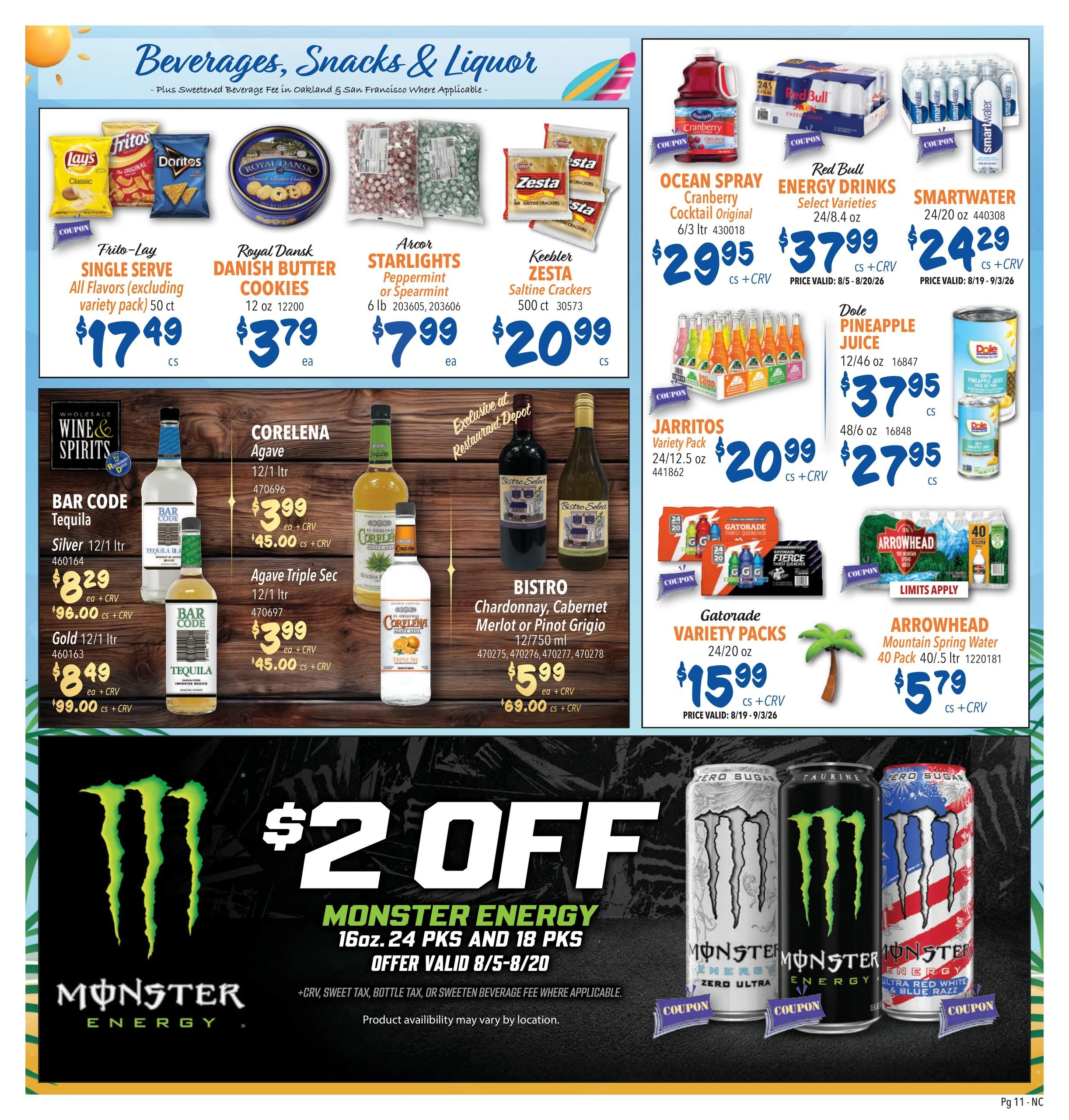Restaurant Depot flyer page 11