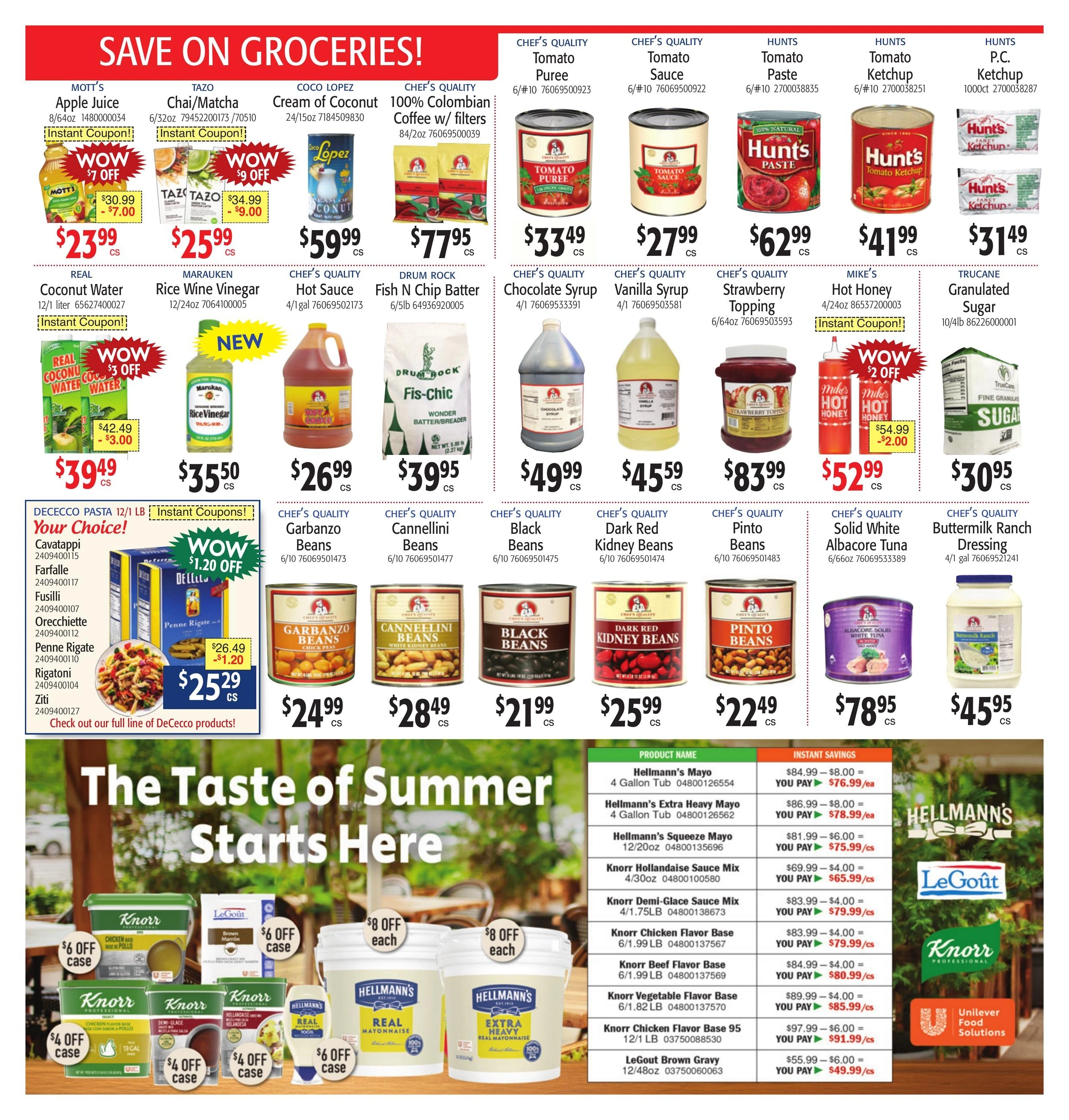 Restaurant Depot flyer page 4