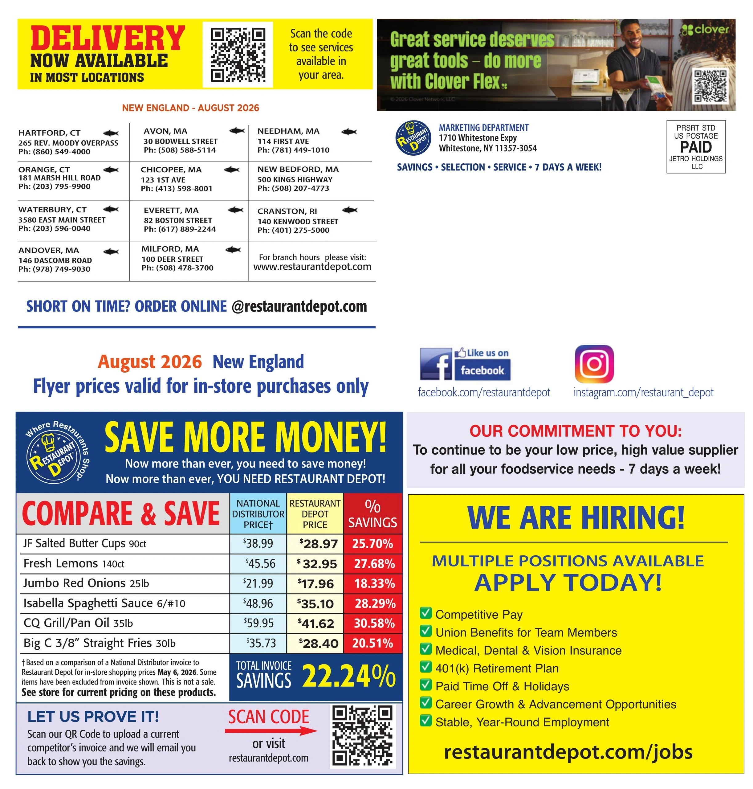 Restaurant Depot flyer page 12