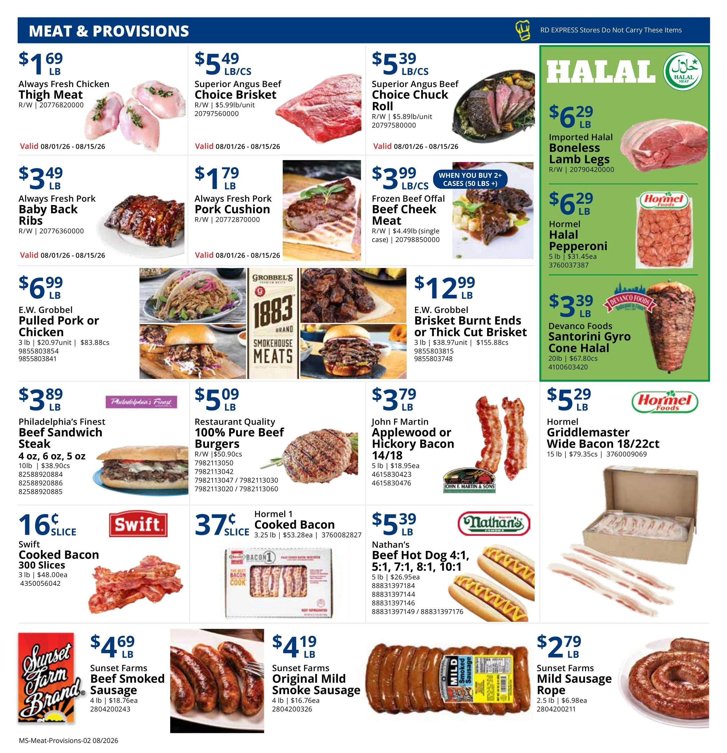 Restaurant Depot flyer page 2