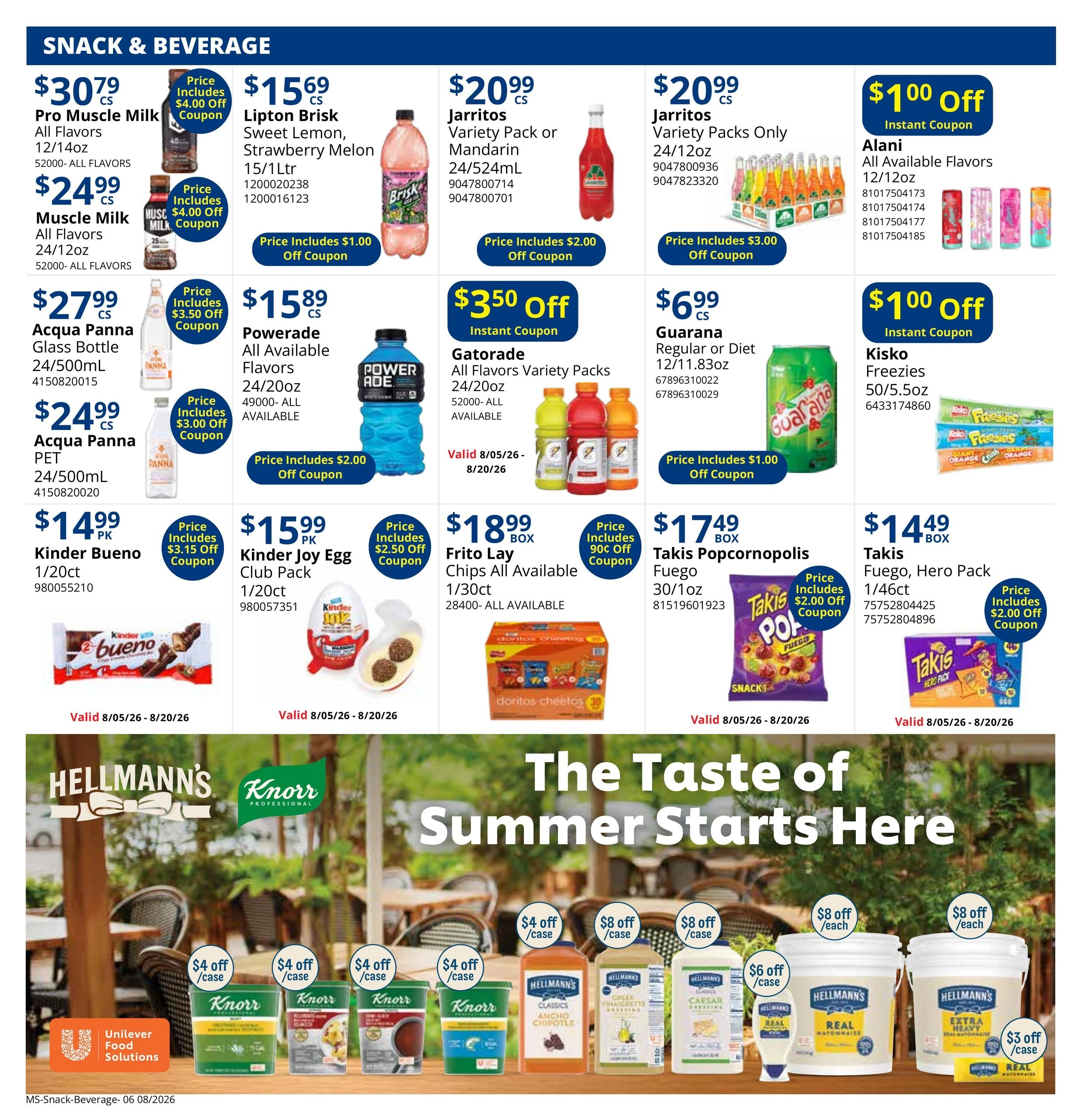 Restaurant Depot flyer page 6