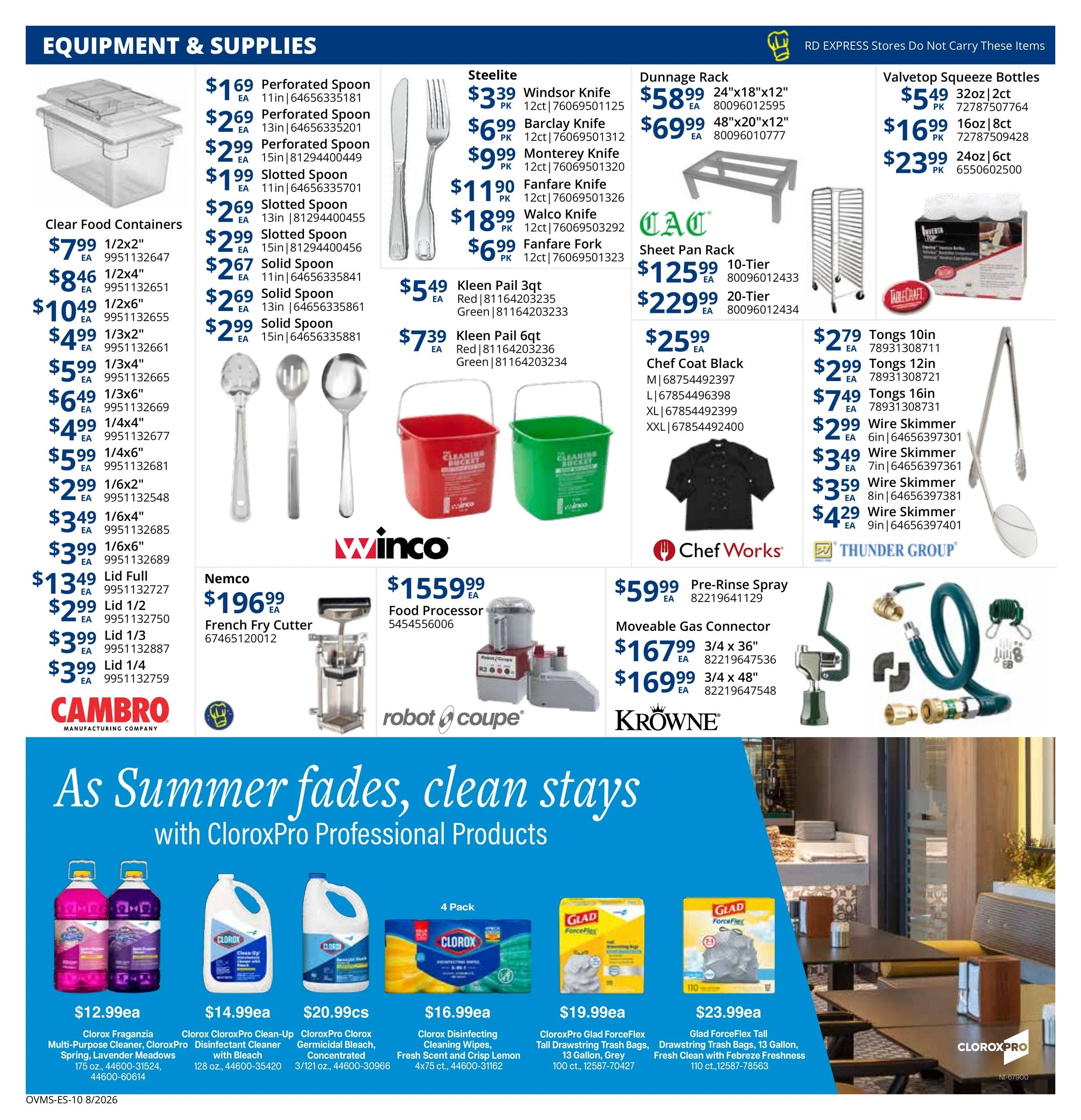 Restaurant Depot flyer page 10