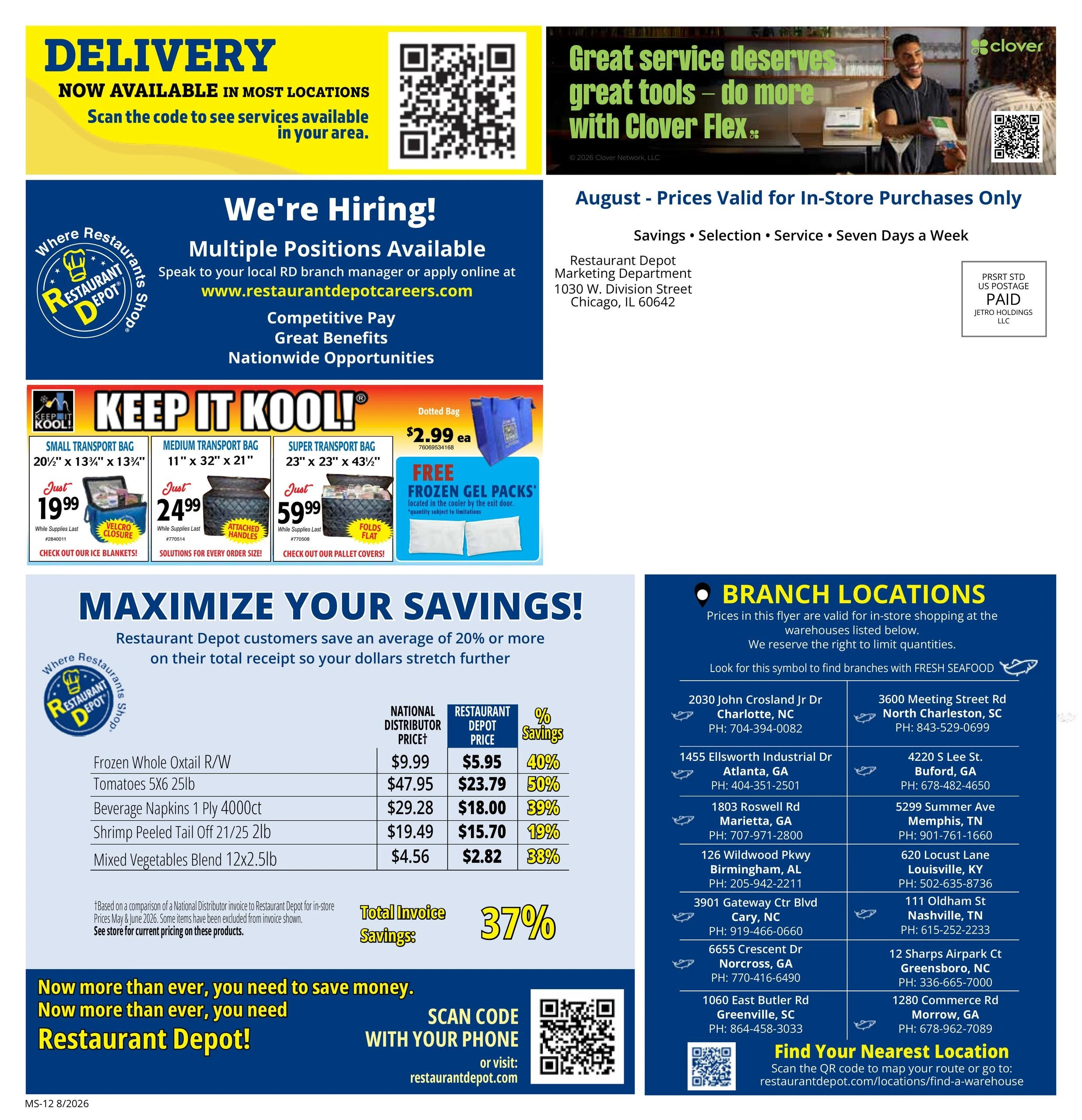 Restaurant Depot flyer page 12