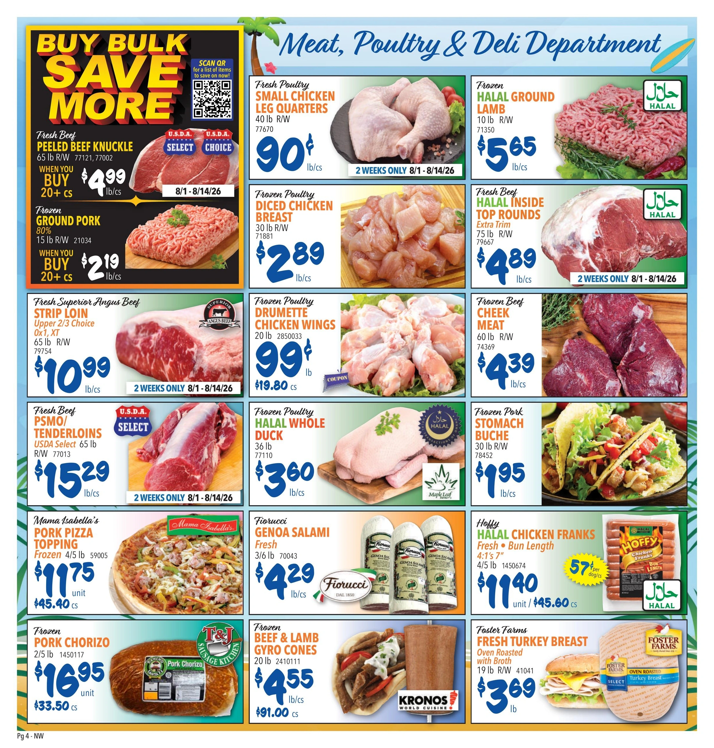 Restaurant Depot flyer page 4