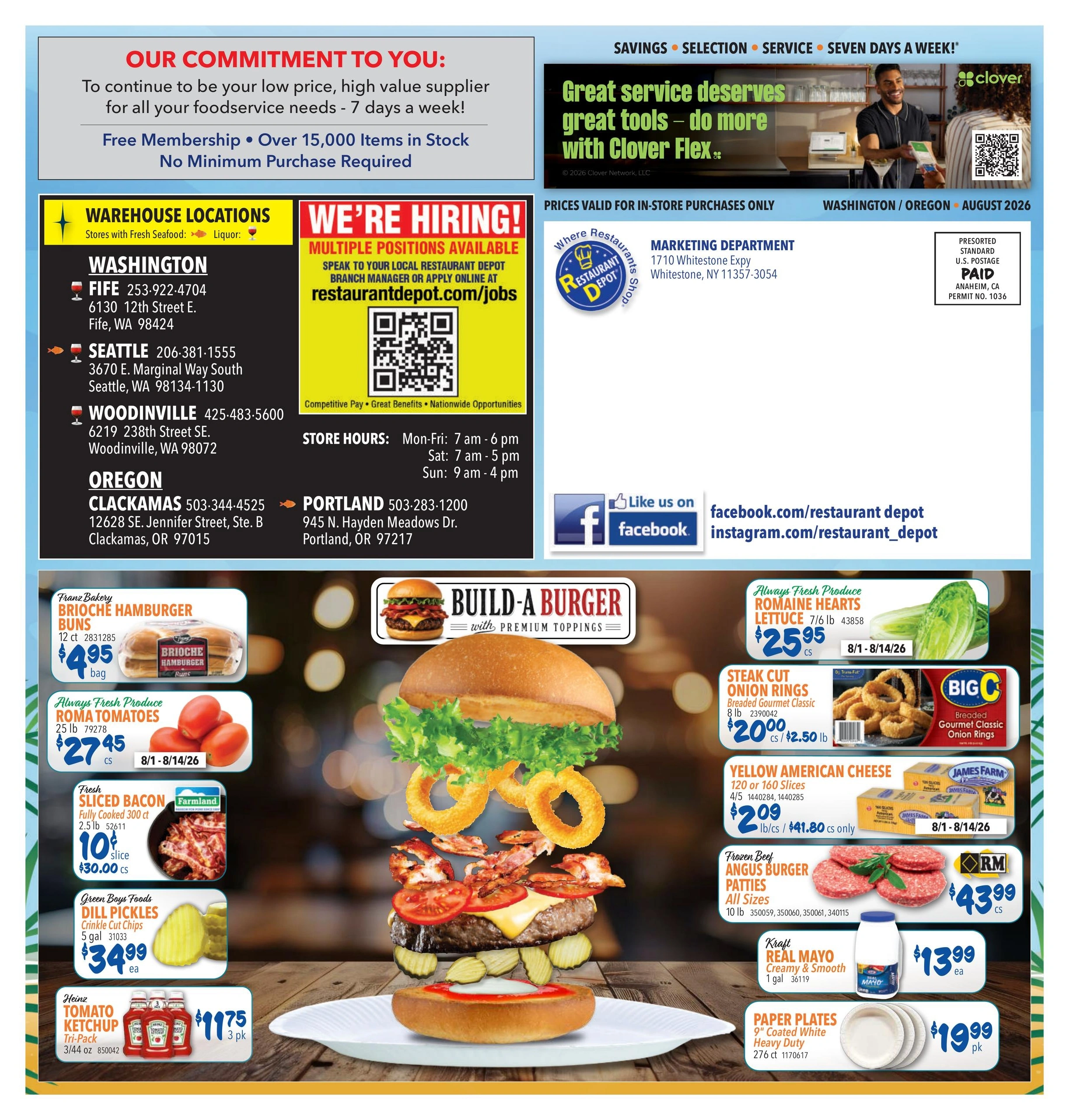 Restaurant Depot flyer page 12