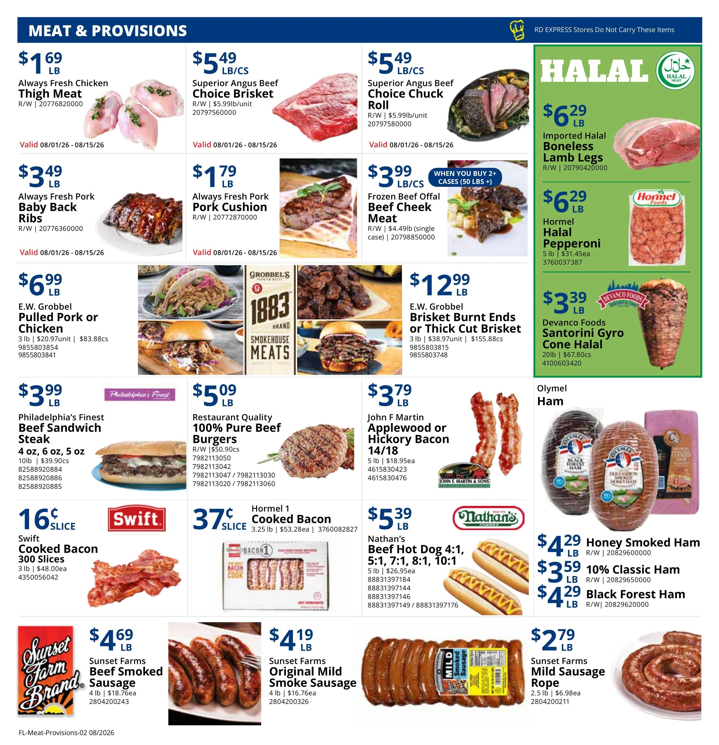 Restaurant Depot flyer page 2