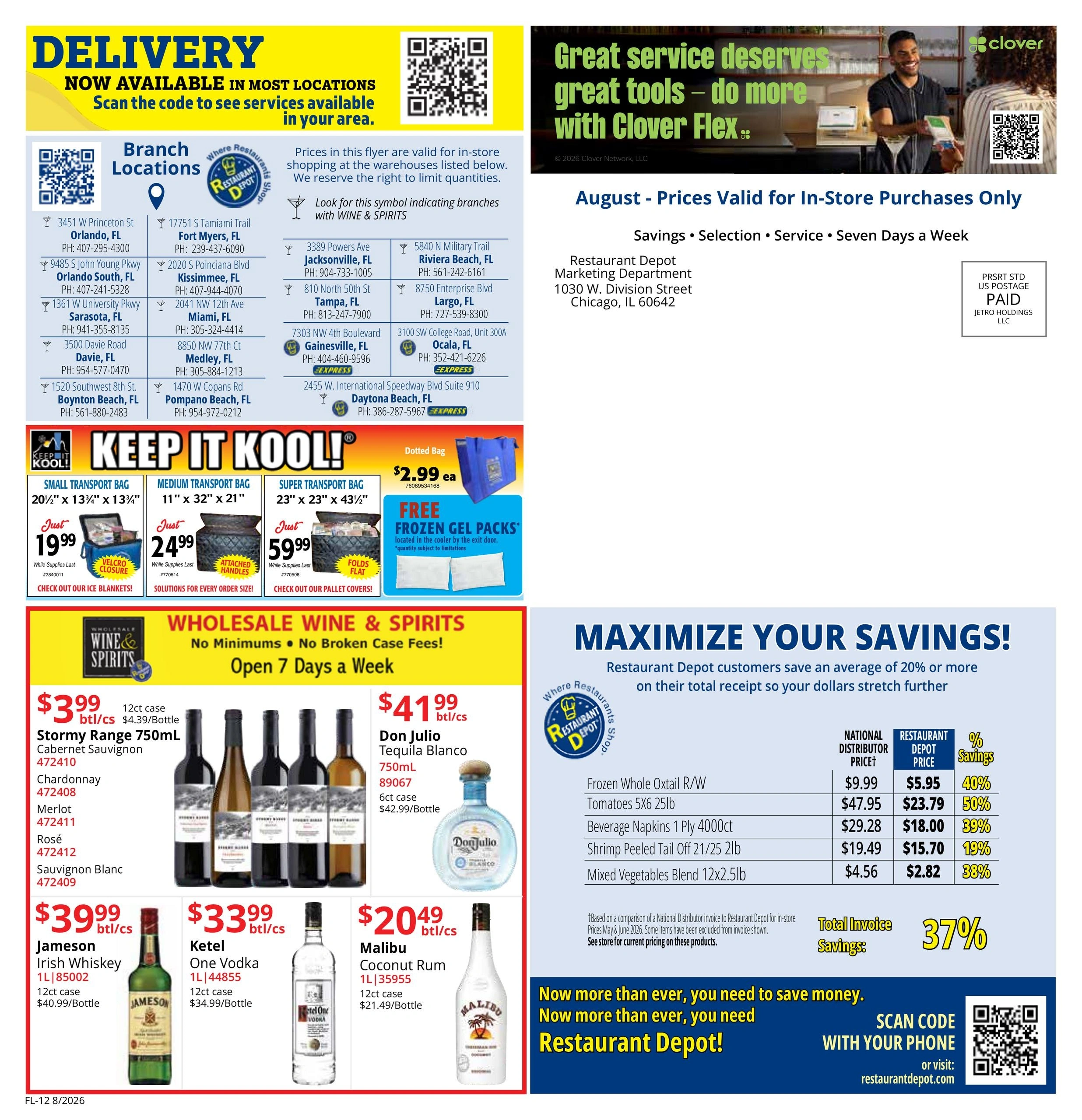 Restaurant Depot flyer page 12