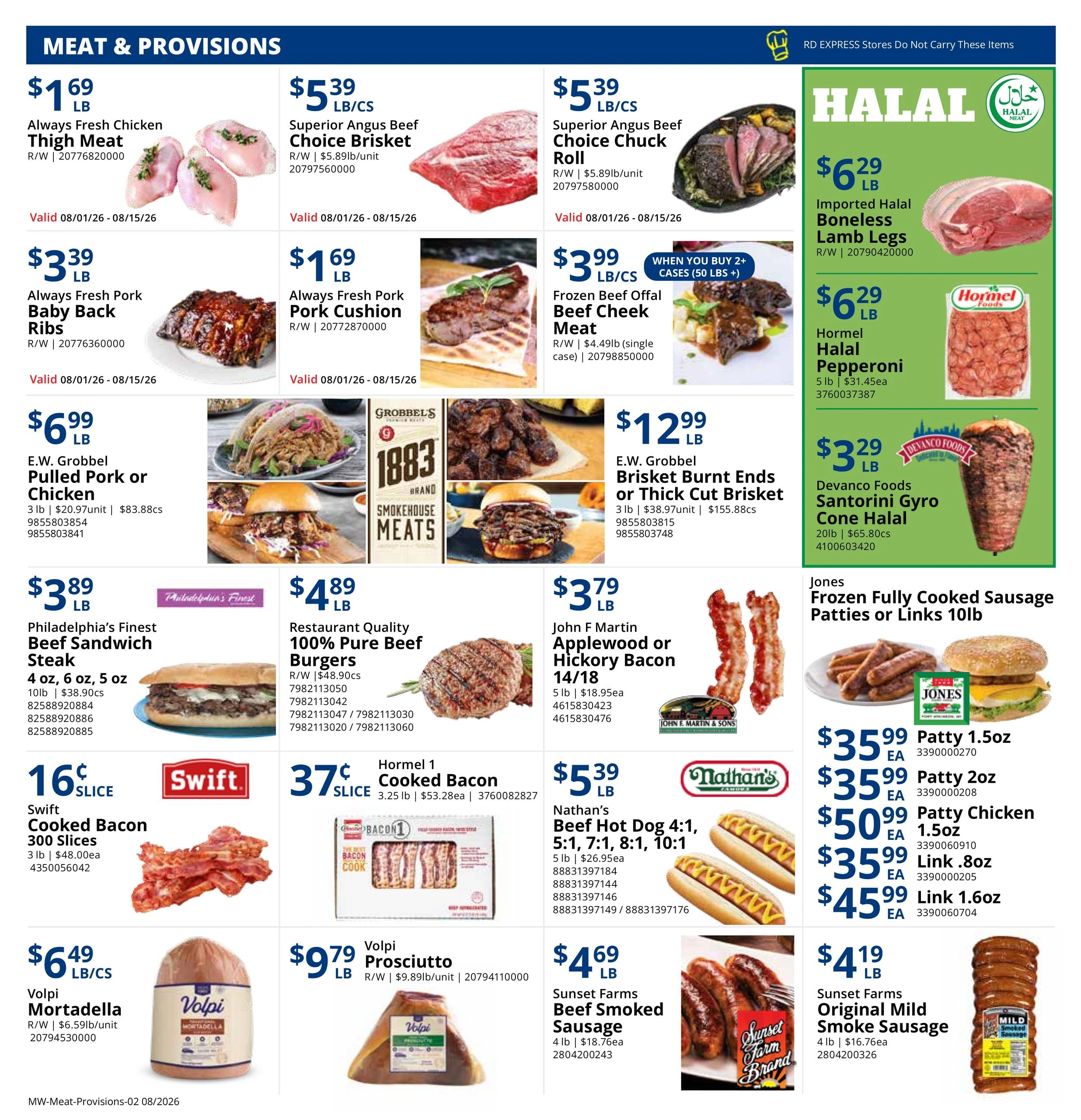 Restaurant Depot flyer page 2