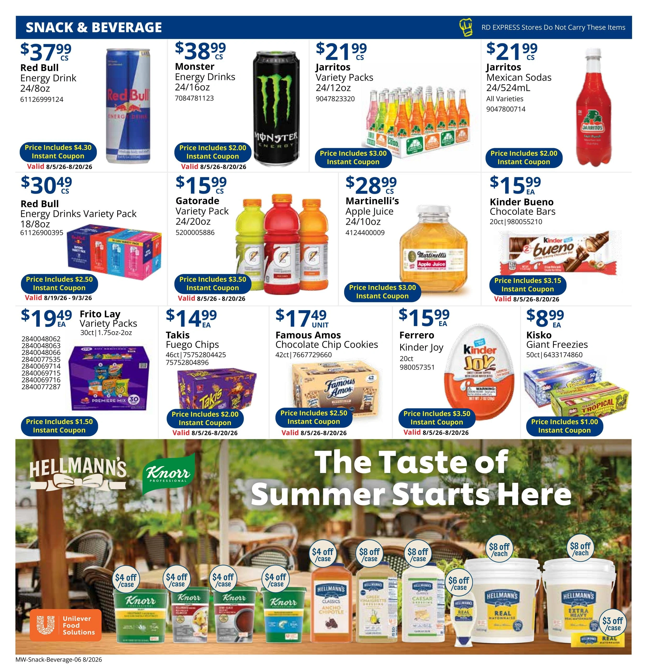 Restaurant Depot flyer page 6